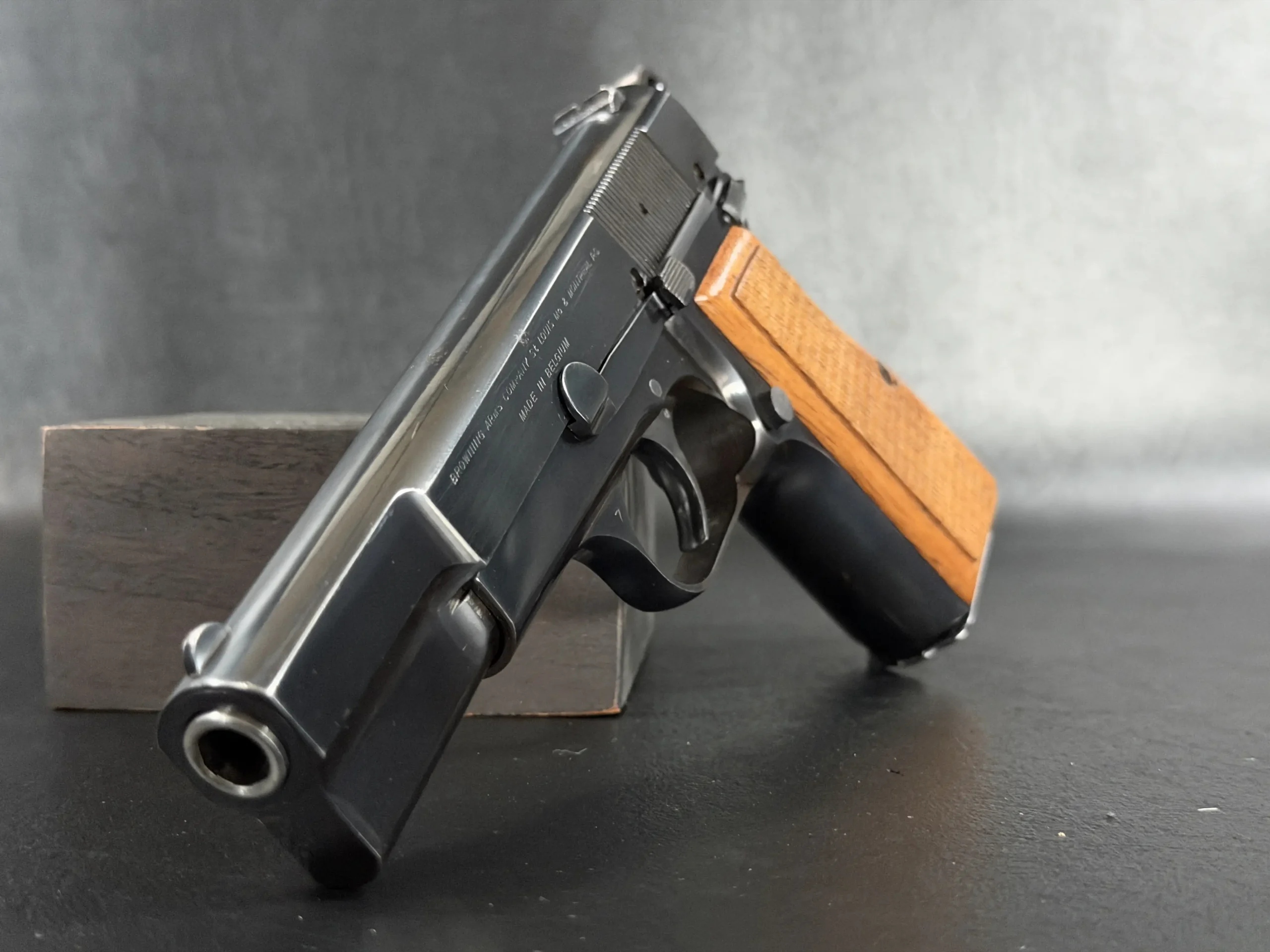 Browning High Power Walnut Grip Pistol