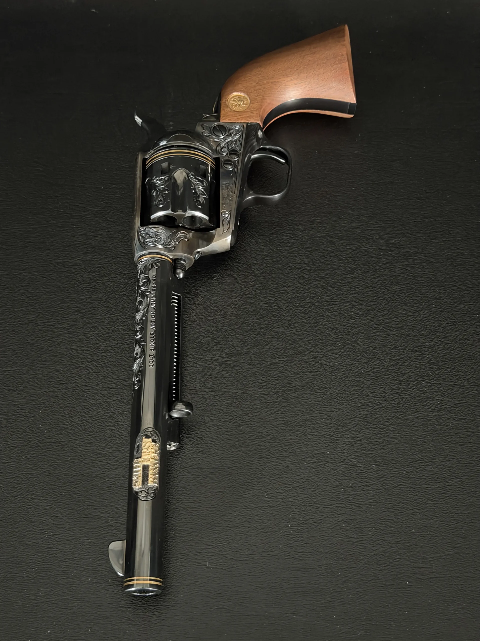 Collector Engraved Colt SAA First Bankers