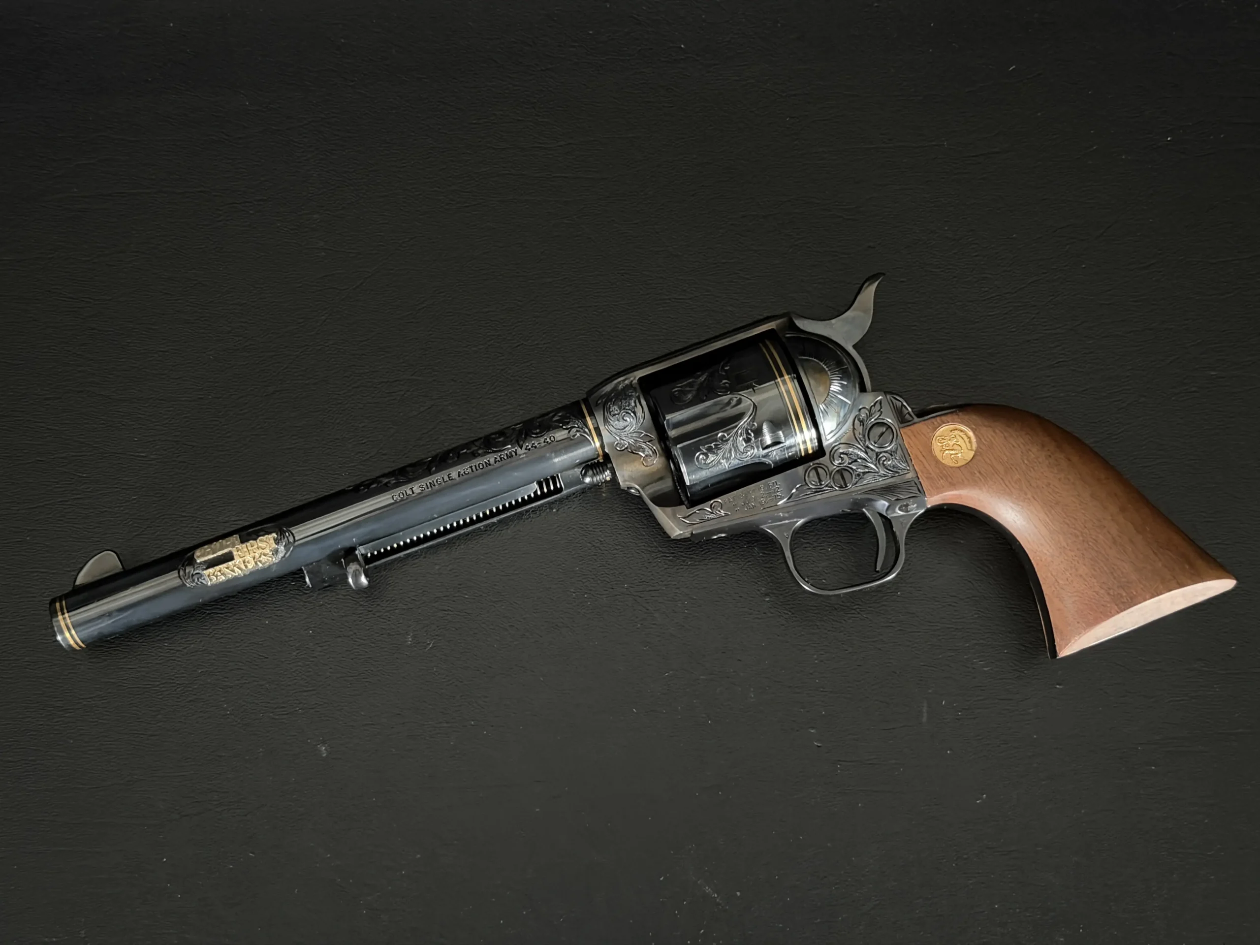Colt SAA Rare First Bankers Engraved