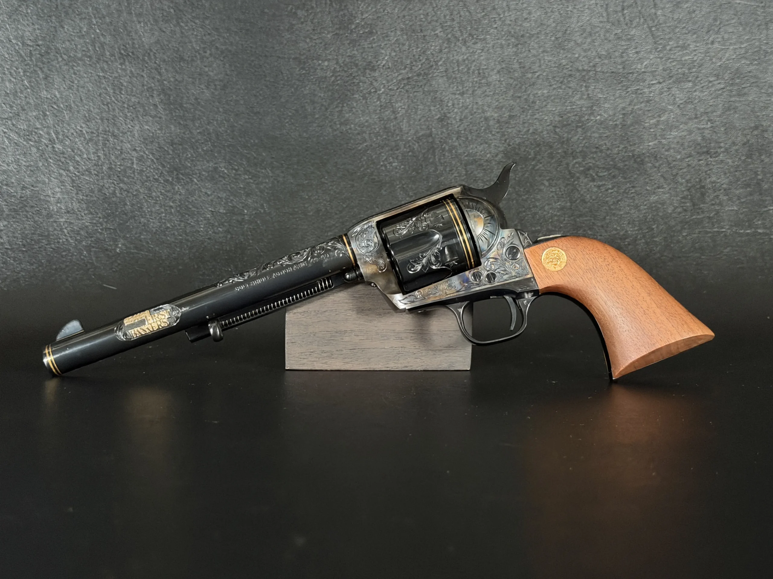 Colt Single Action Army First Bankers Engraved