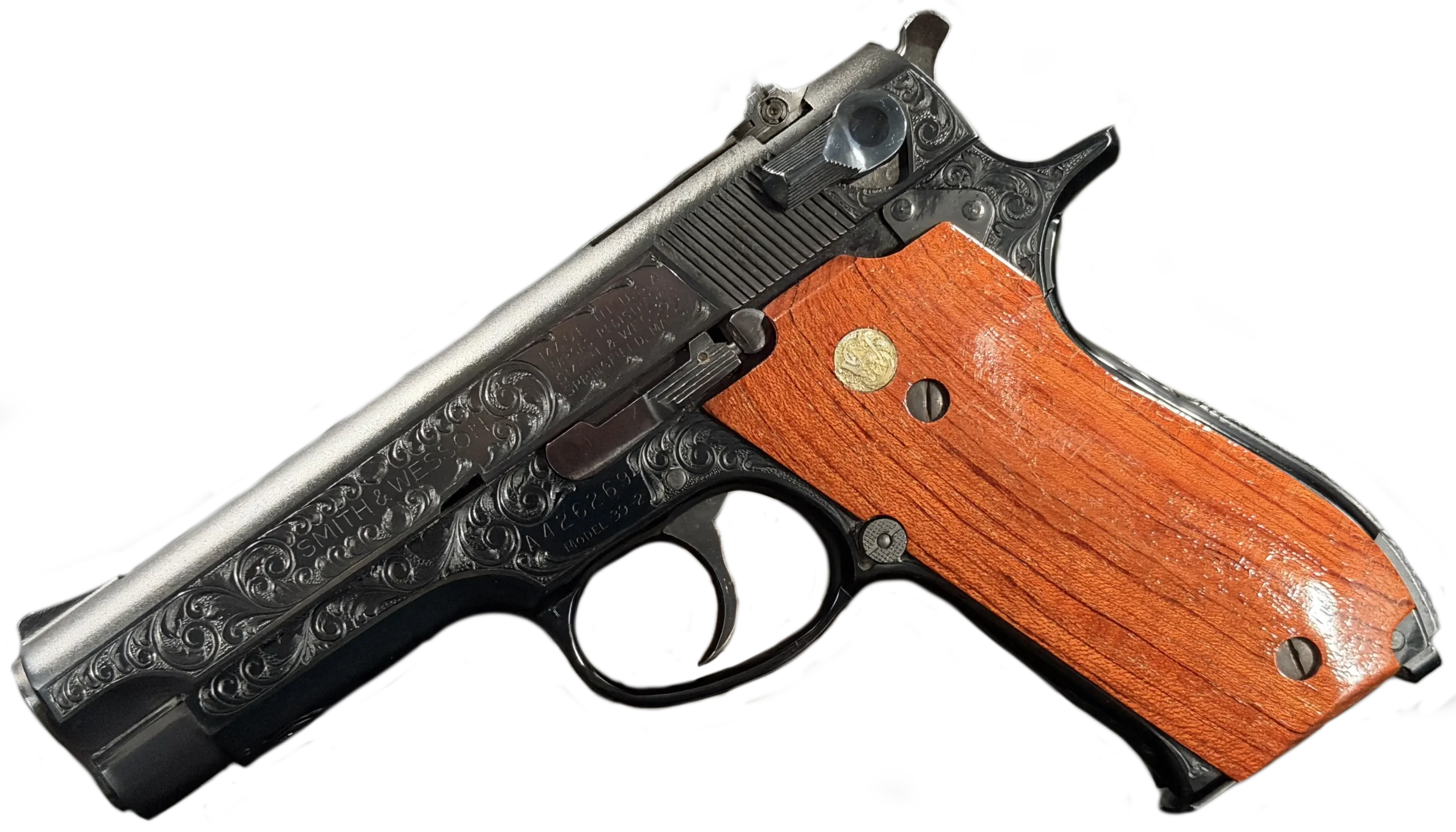Smith & Wesson Model 39-2 | Engraved | Luxus Capital