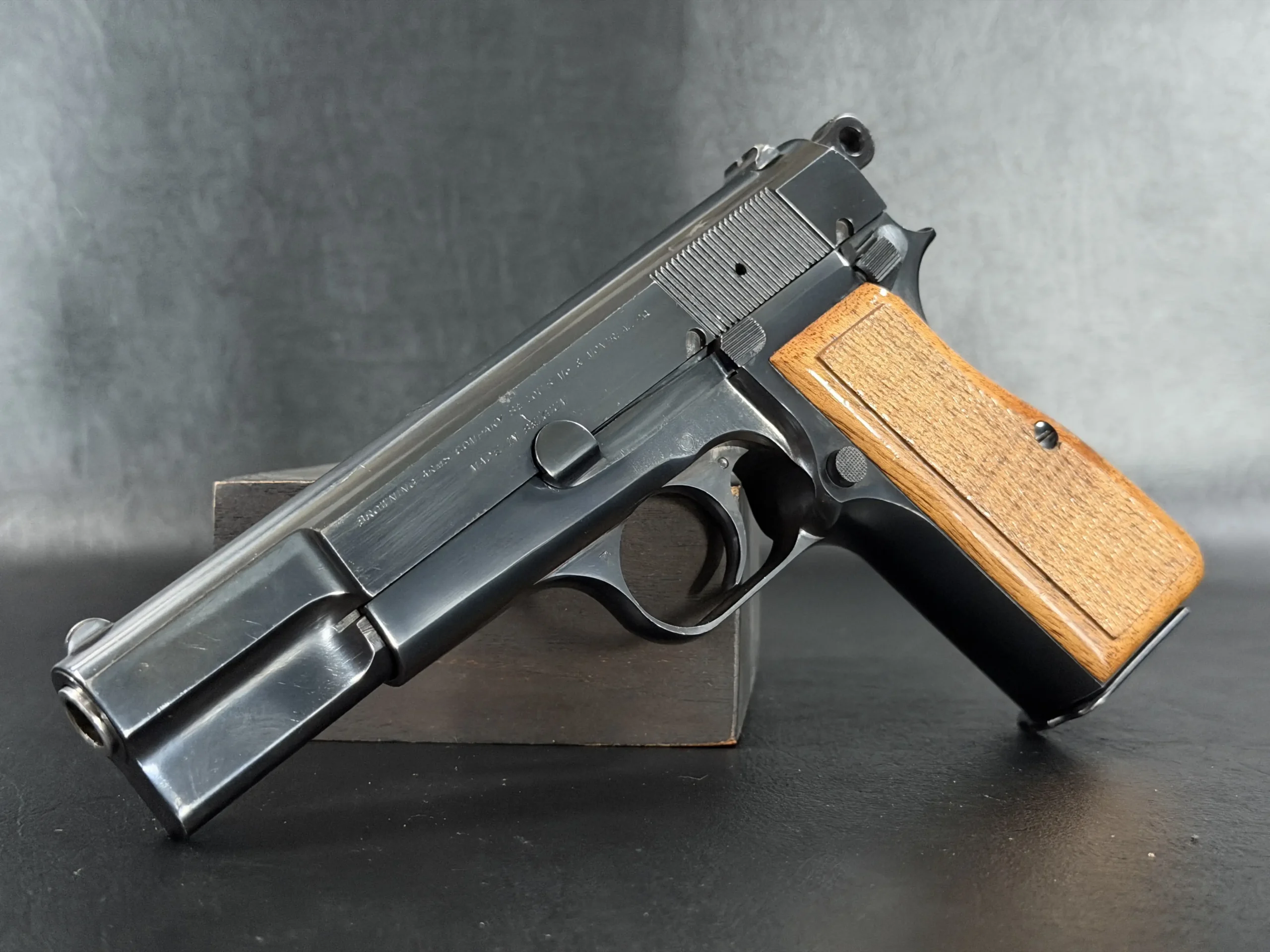 FN Browning High Power Blued Steel