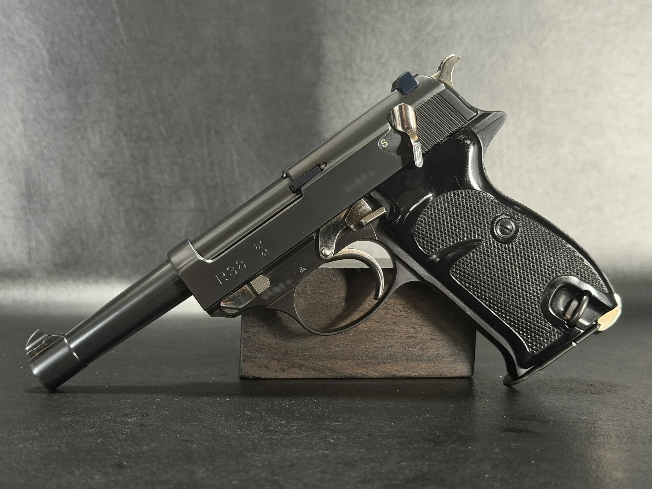 John Martz Custom Walther P38 45 ACP Left Profile