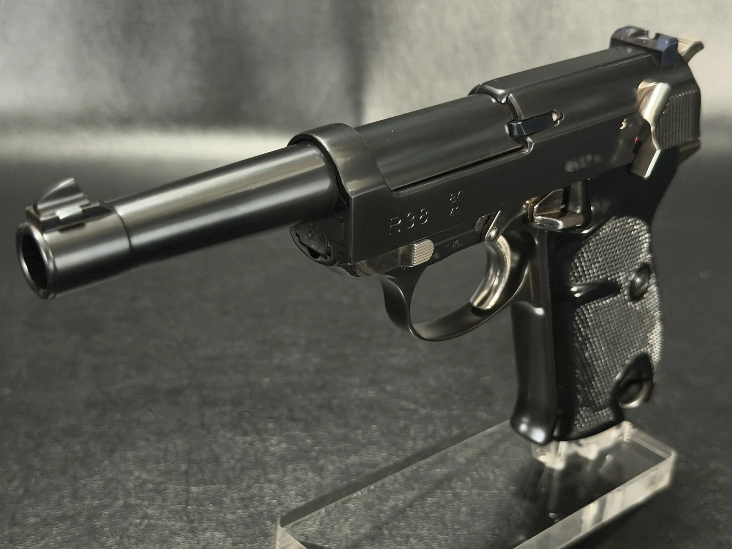 John Martz P38 Custom High Polish Blue Finish