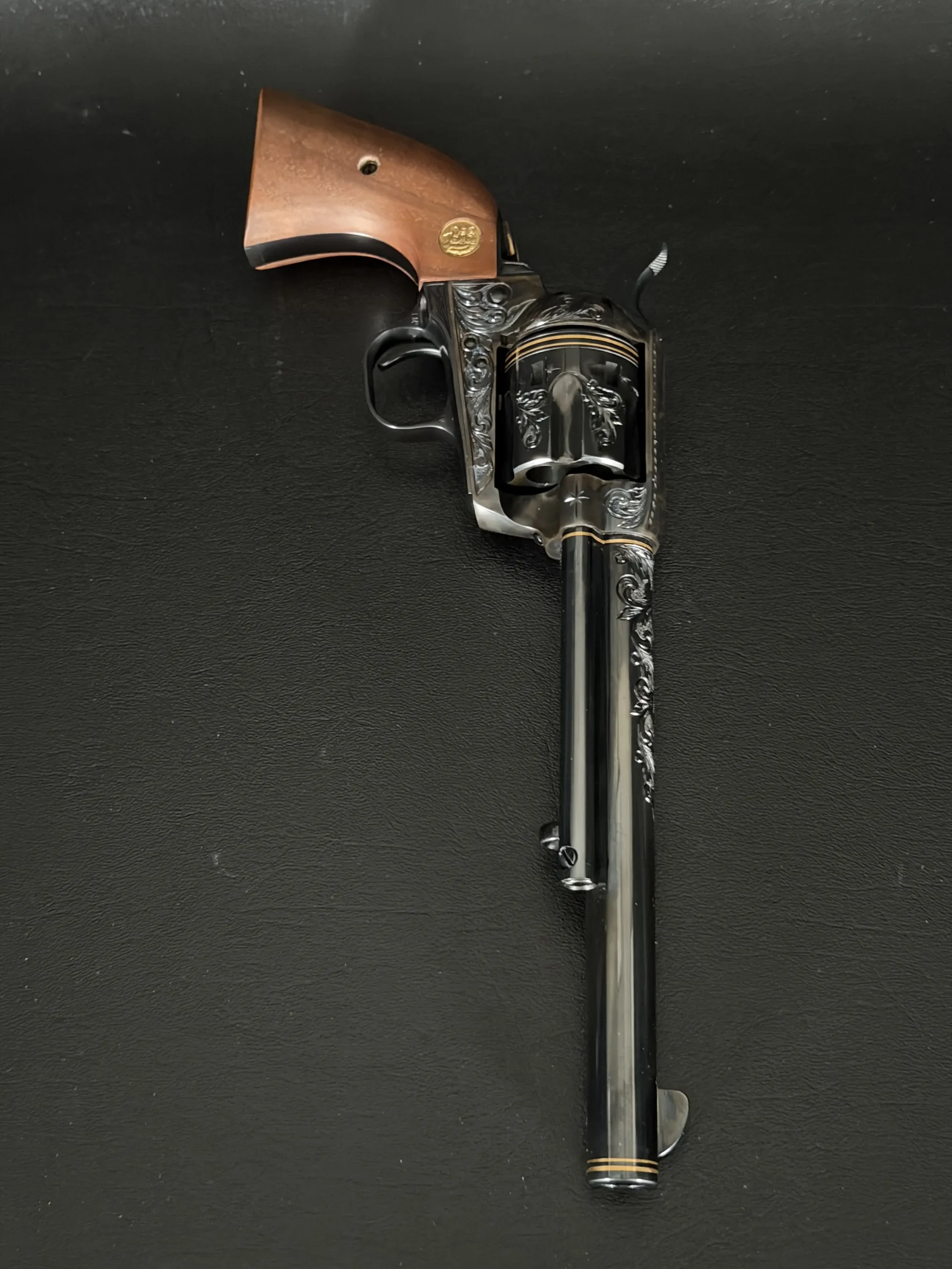 Luxury Engraved Colt Single Action Army First Bankers