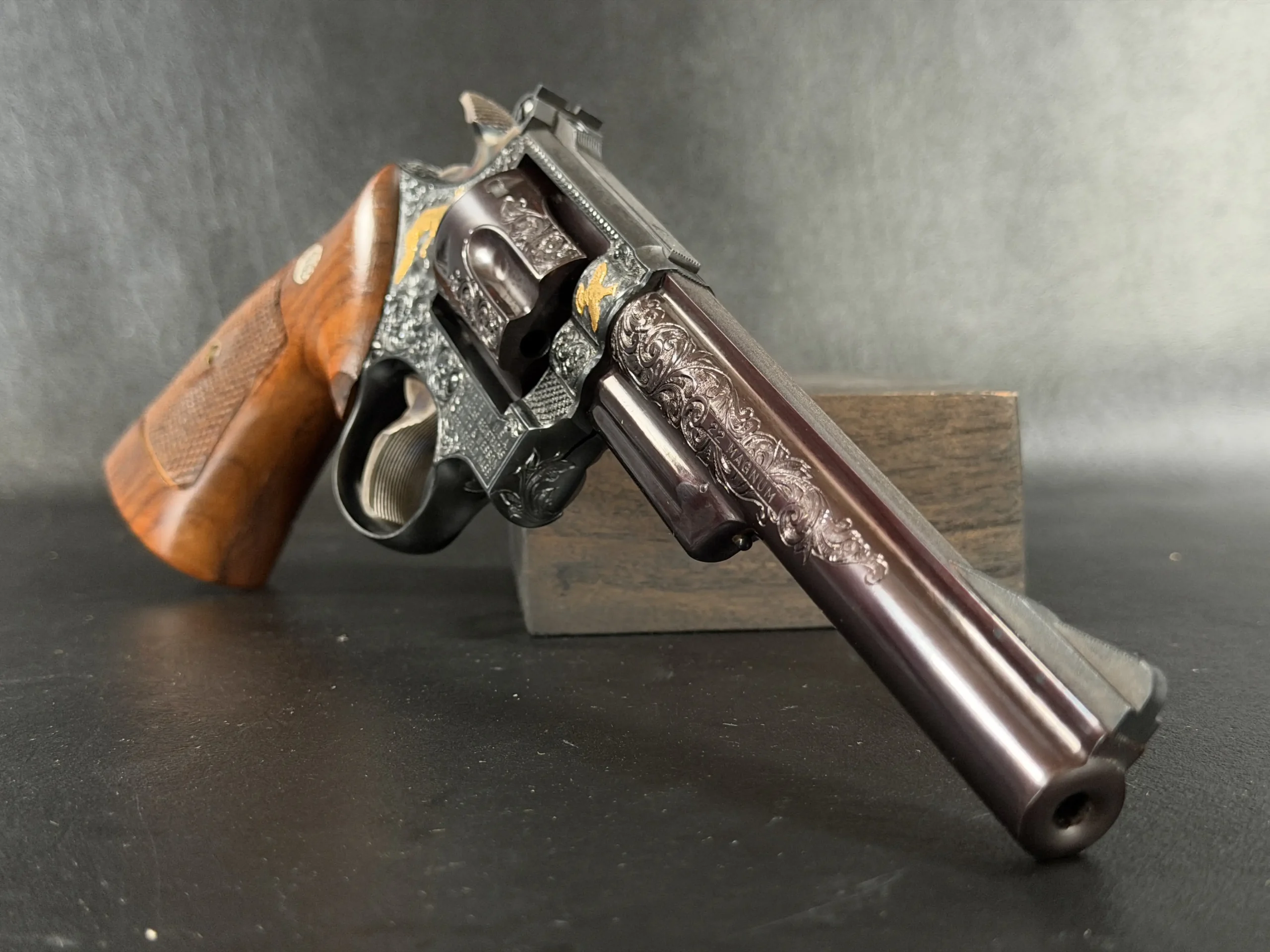 Smith Wesson Model 53 Collector Engraved Revolver