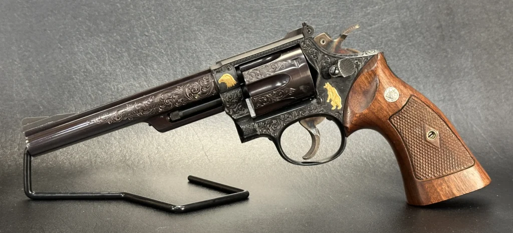 Tuscano Engraved Smith and Wesson Model 53 Serial K440719