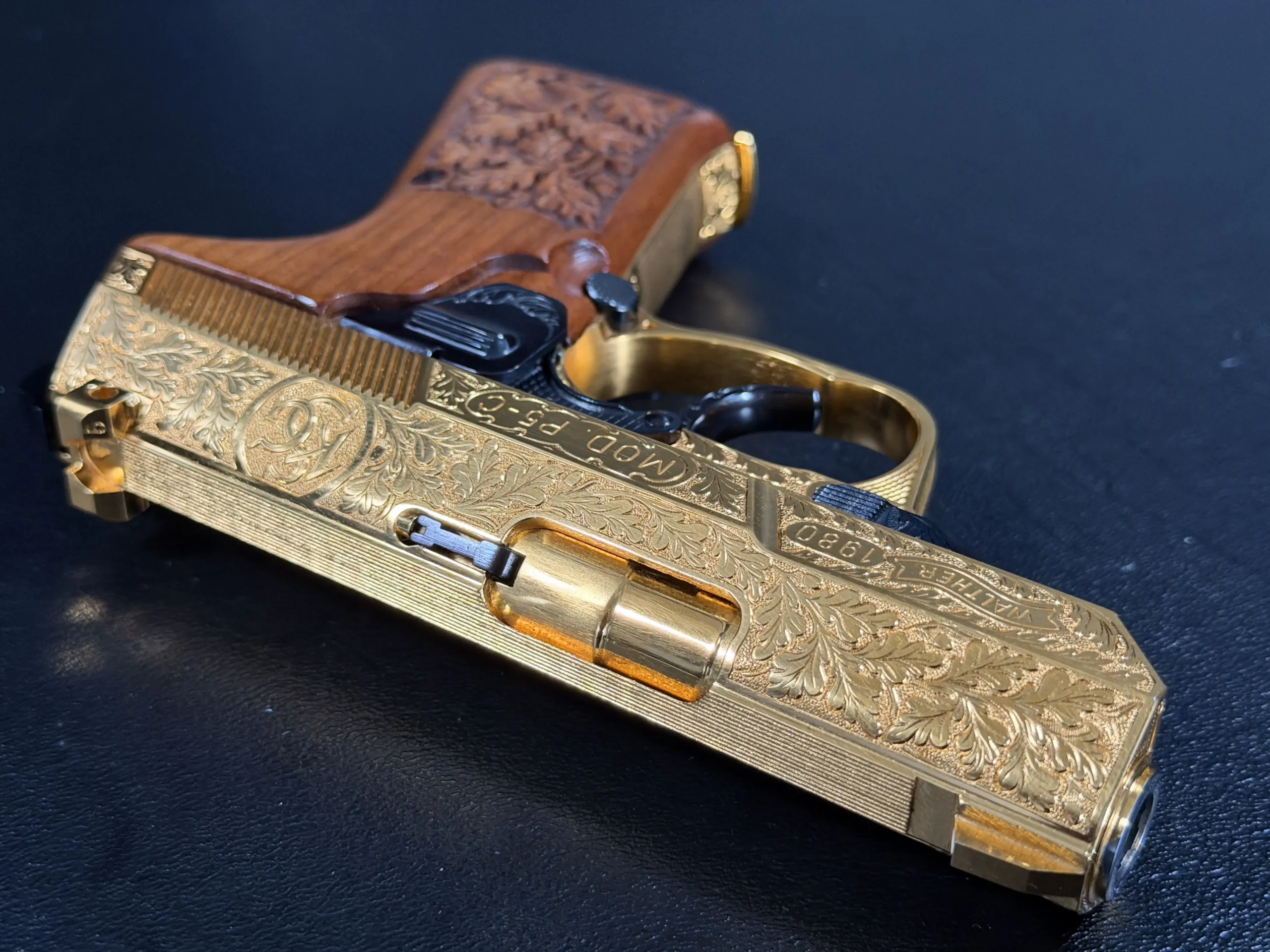 Walther P5C Gold Plated Collector Grade