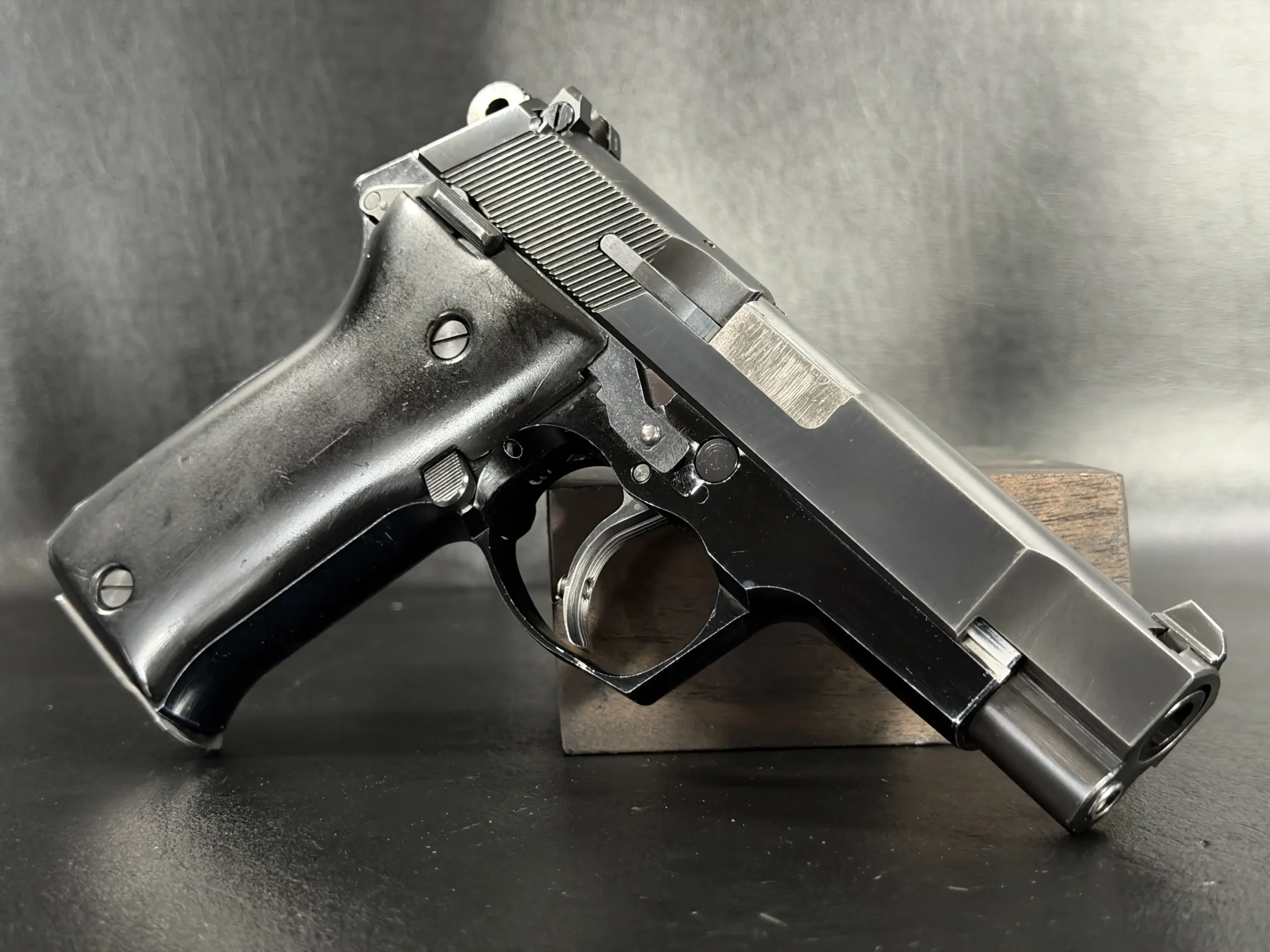 Walther P88 Prototype Blued Finish Detail