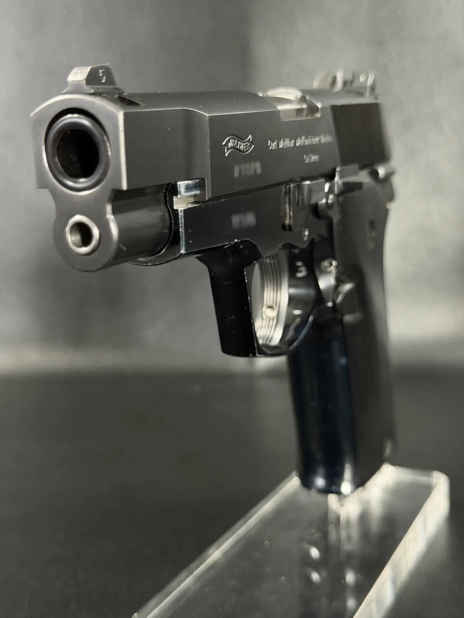 Walther P88 Prototype Front Muzzle View
