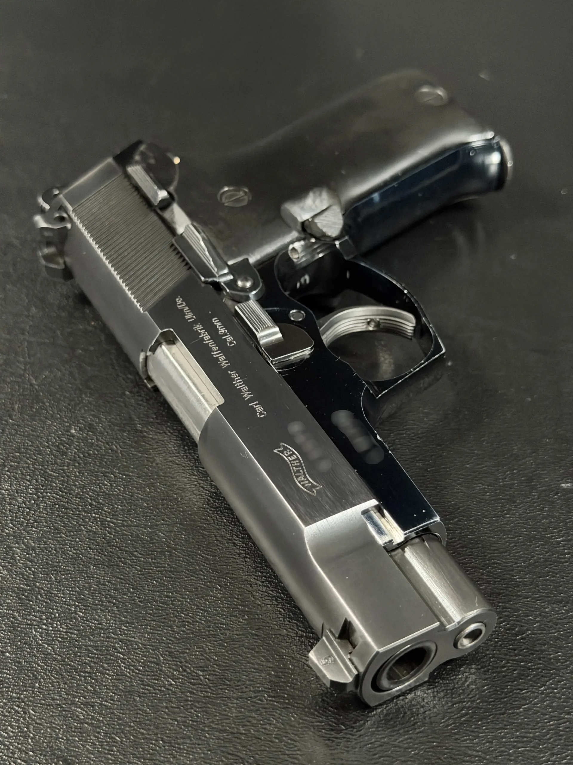 Walther P88 Prototype Locking System Detail