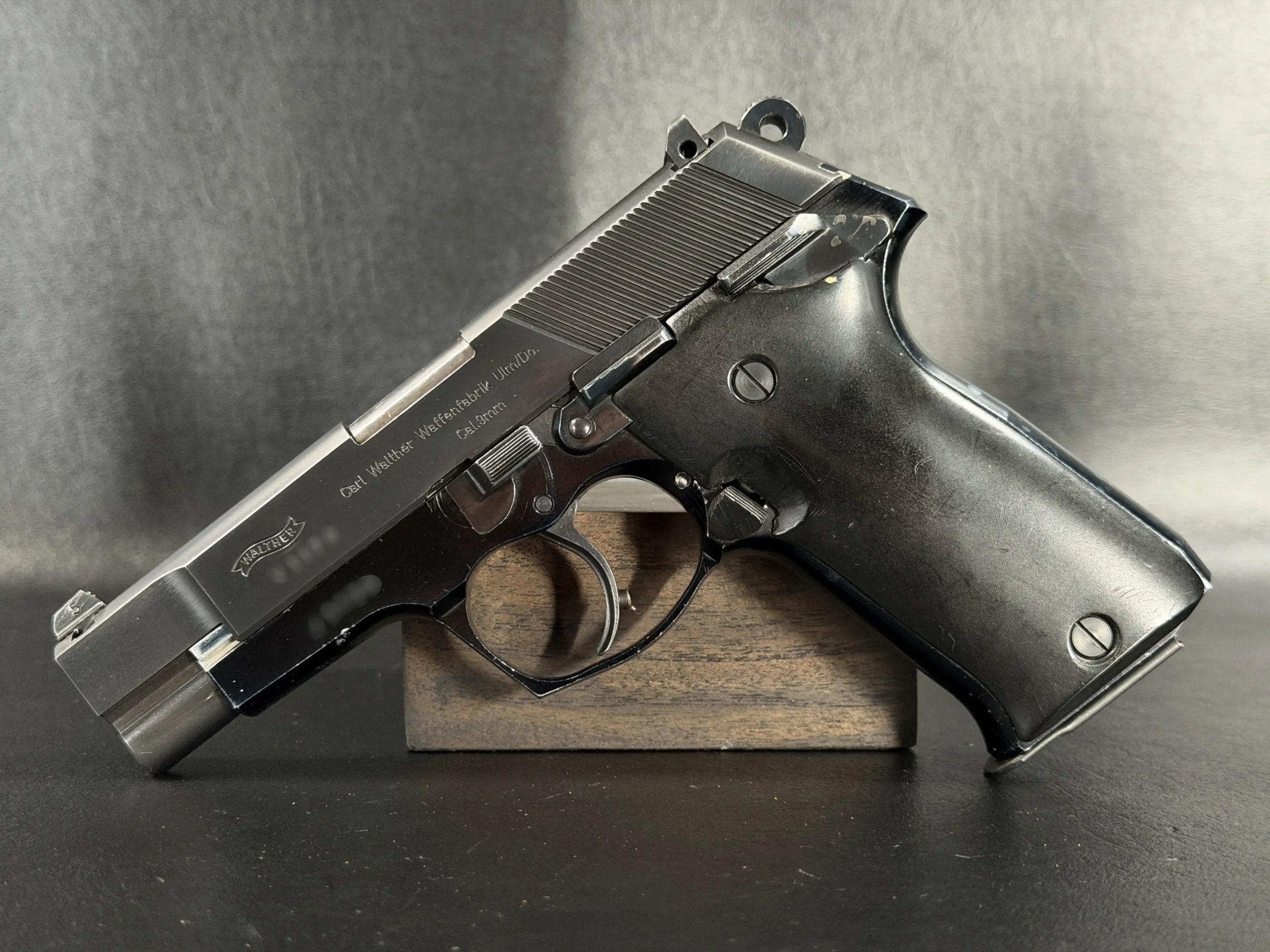 Walther P88 Prototype Slide Markings Detail