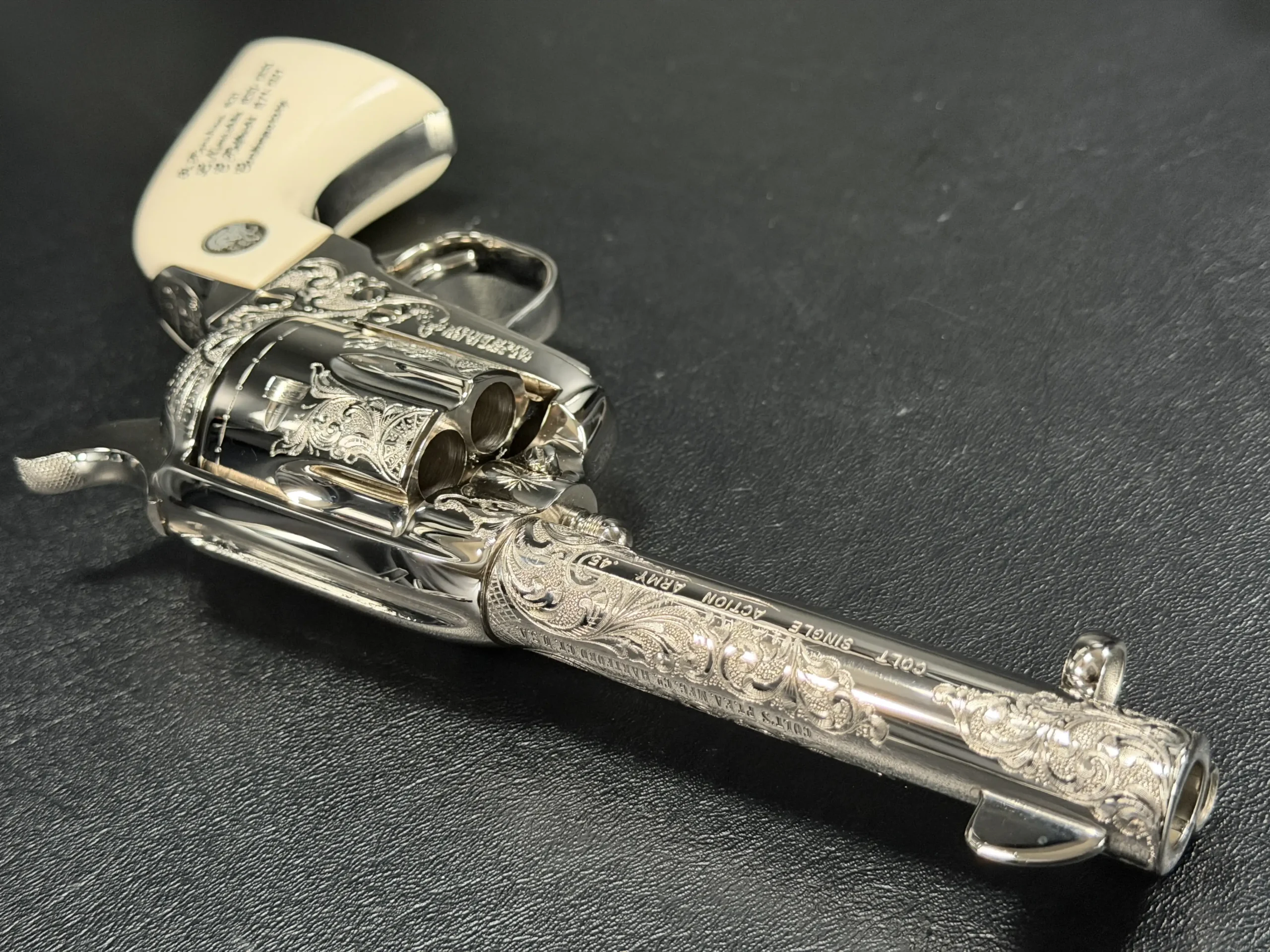 Colt 150th Anniversary Engraved Peacemaker