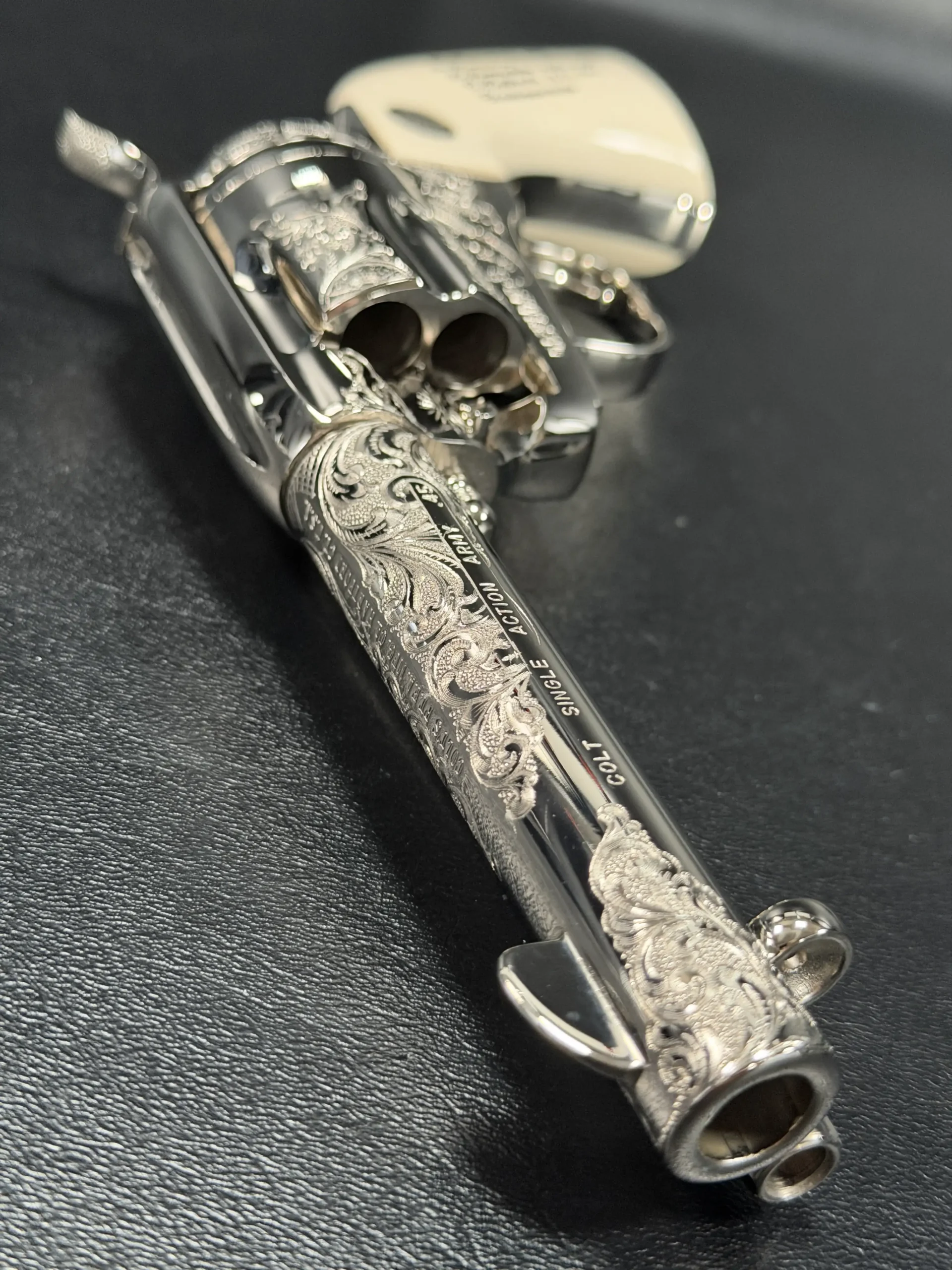 Colt Peacemaker Anniversary Engraving Sampler