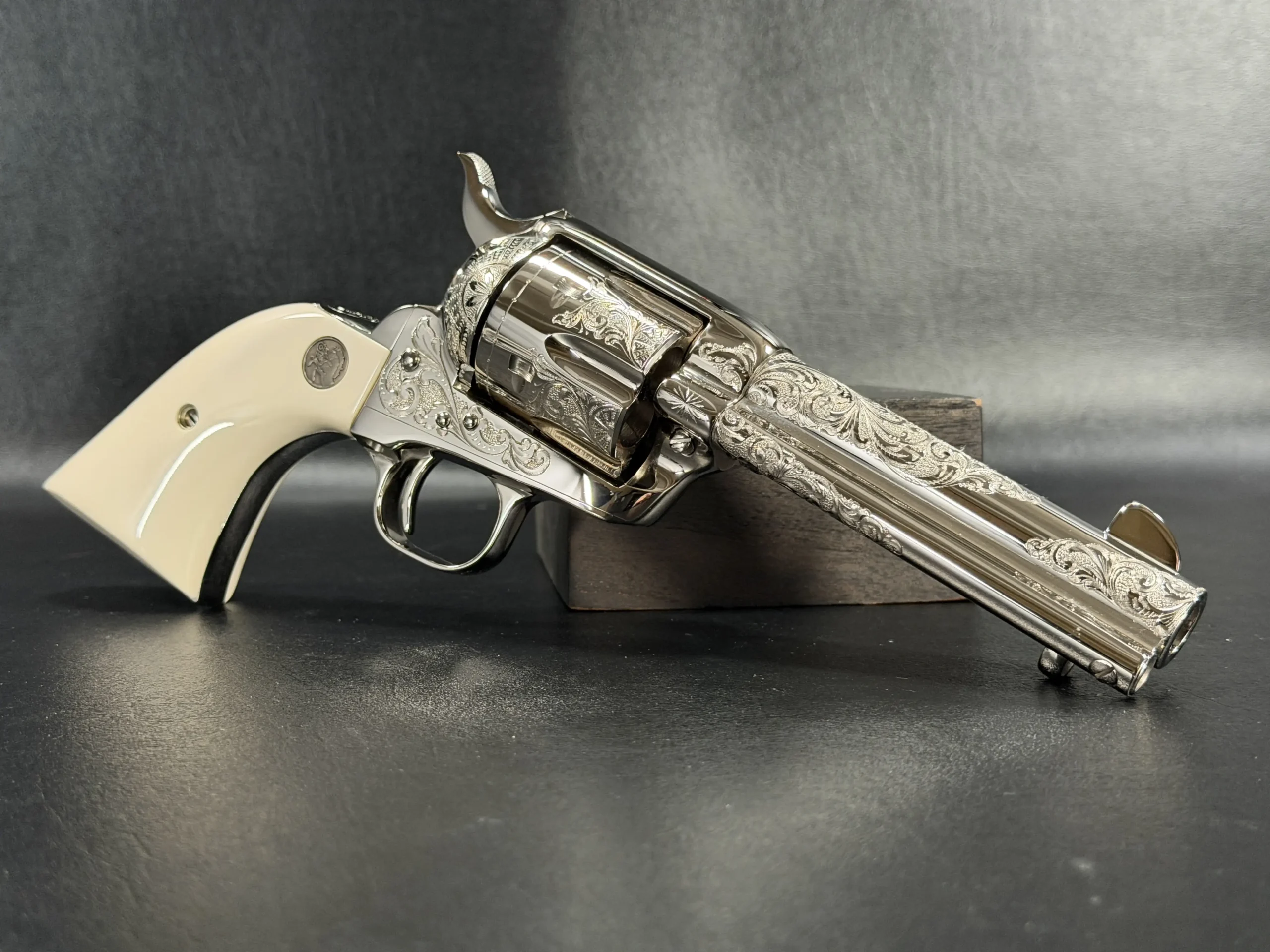 Colt Peacemaker Engraved 150th Anniversary