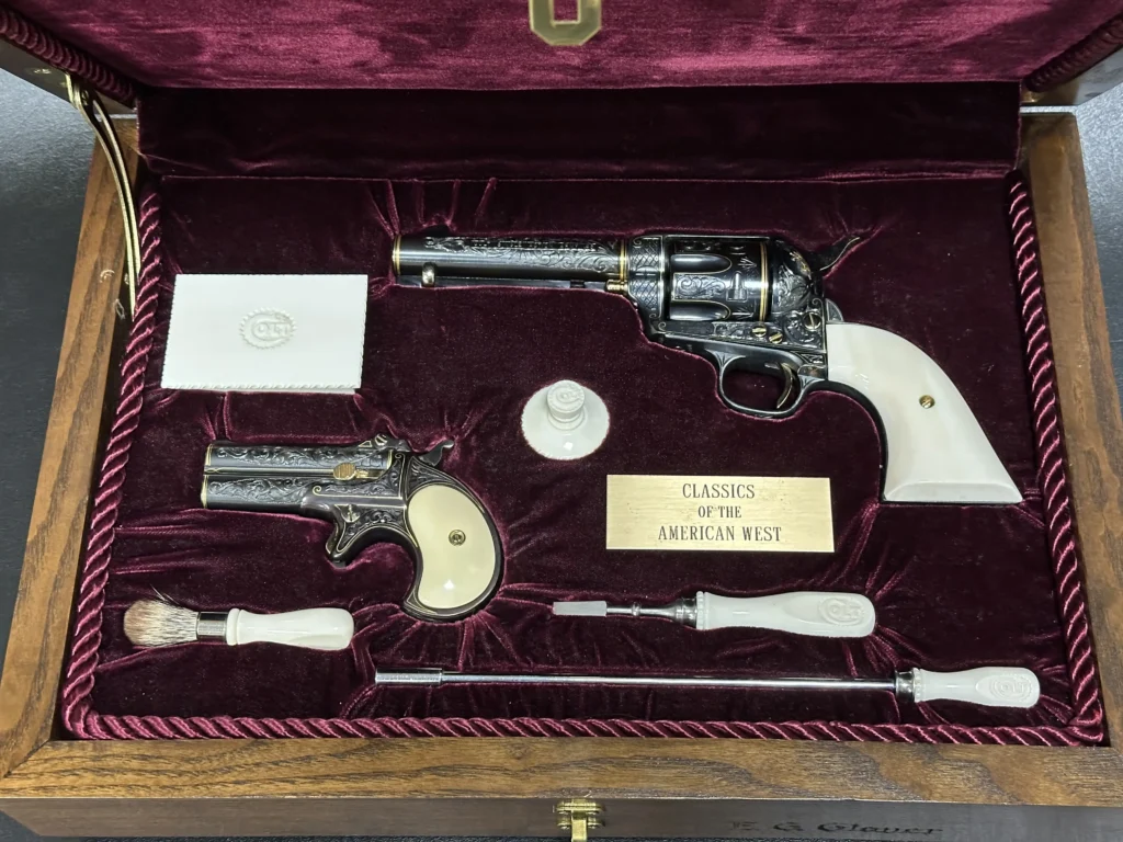 Colt Remington Classics Of The American West Set Case