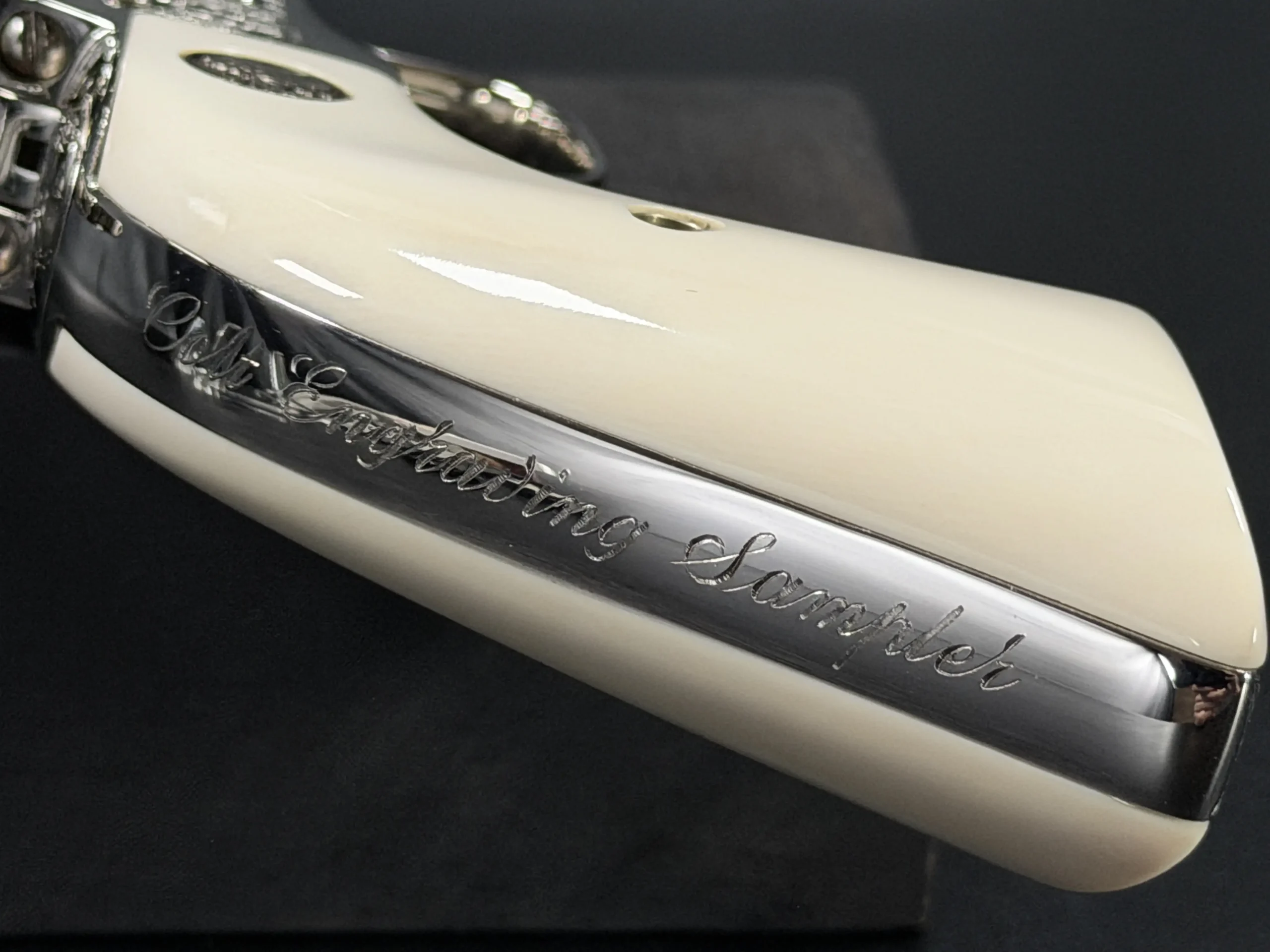 Colt SAA Ornate Engraving Sampler