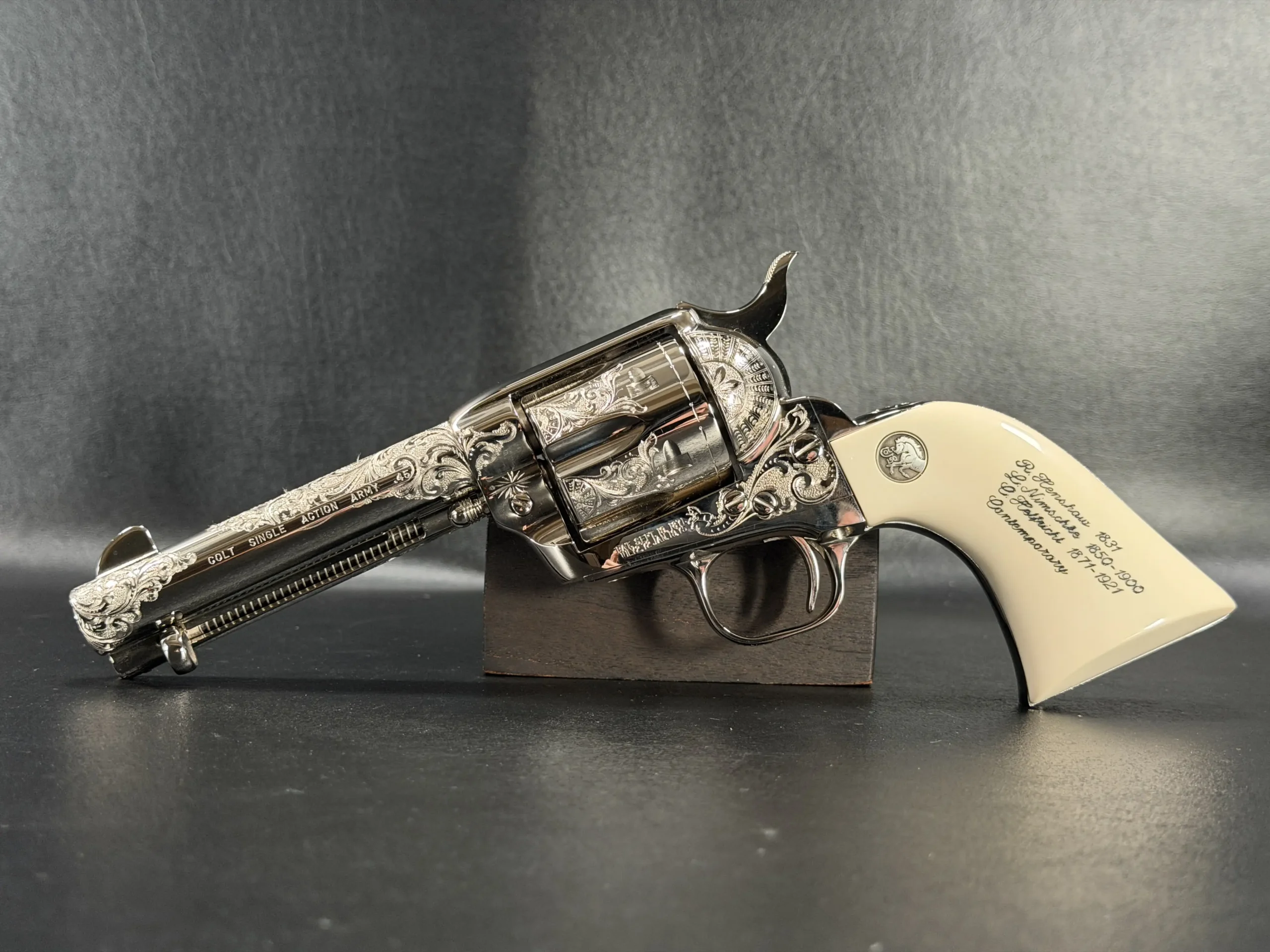 Colt Single Action Army 150th Anniversary Engraved