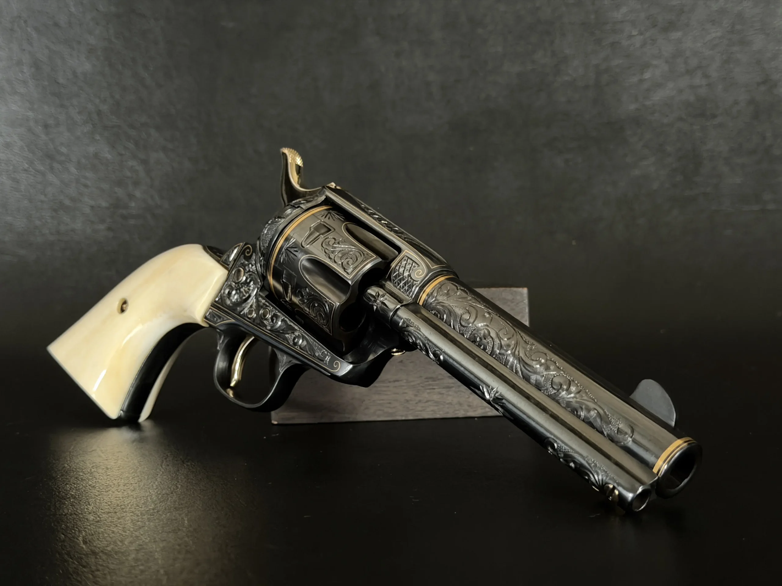 Colt and Remington Classics of the American West Set Hand Engraved