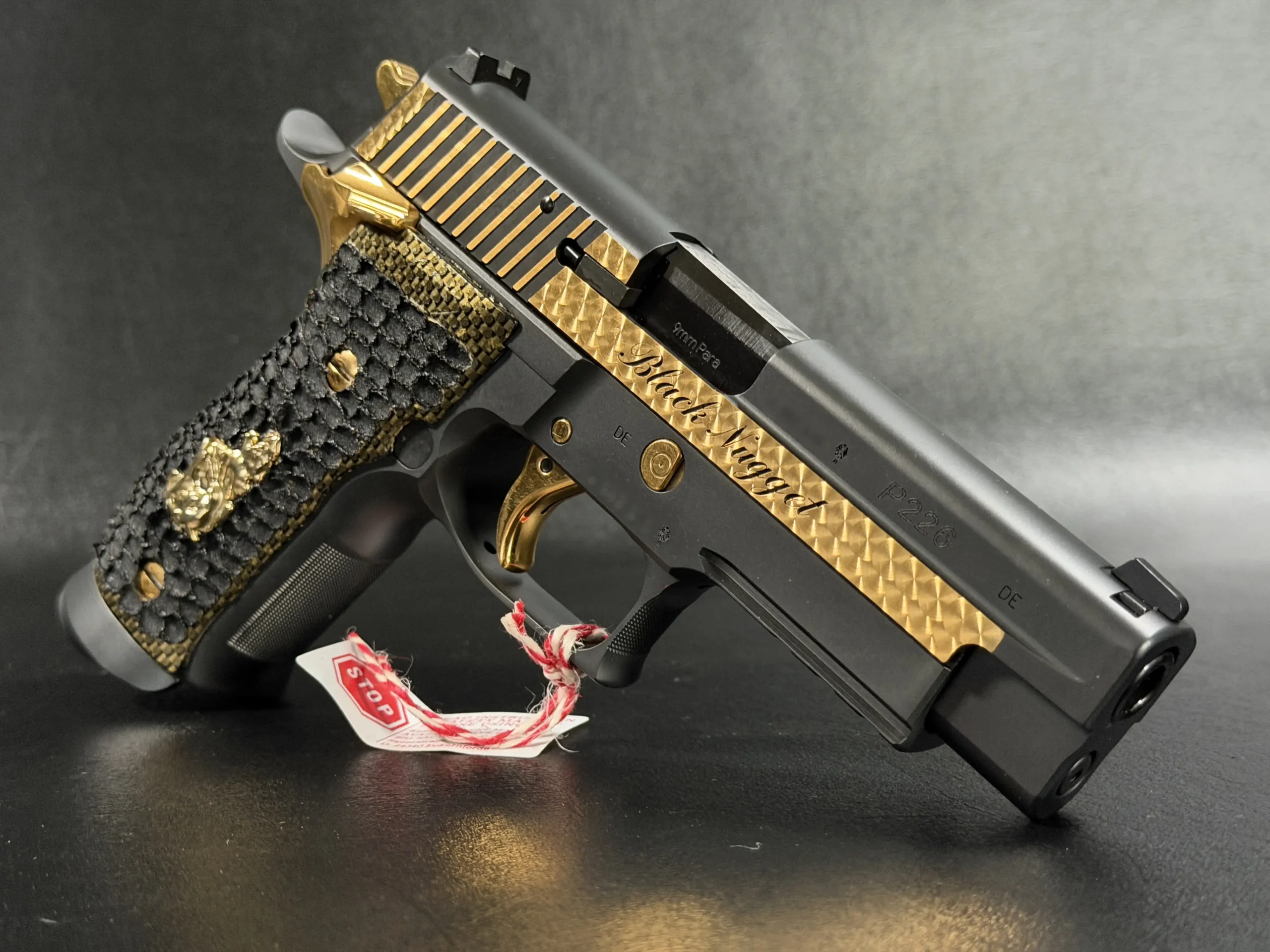 SIG P226 XFive Black Nugget Presentation Pistol