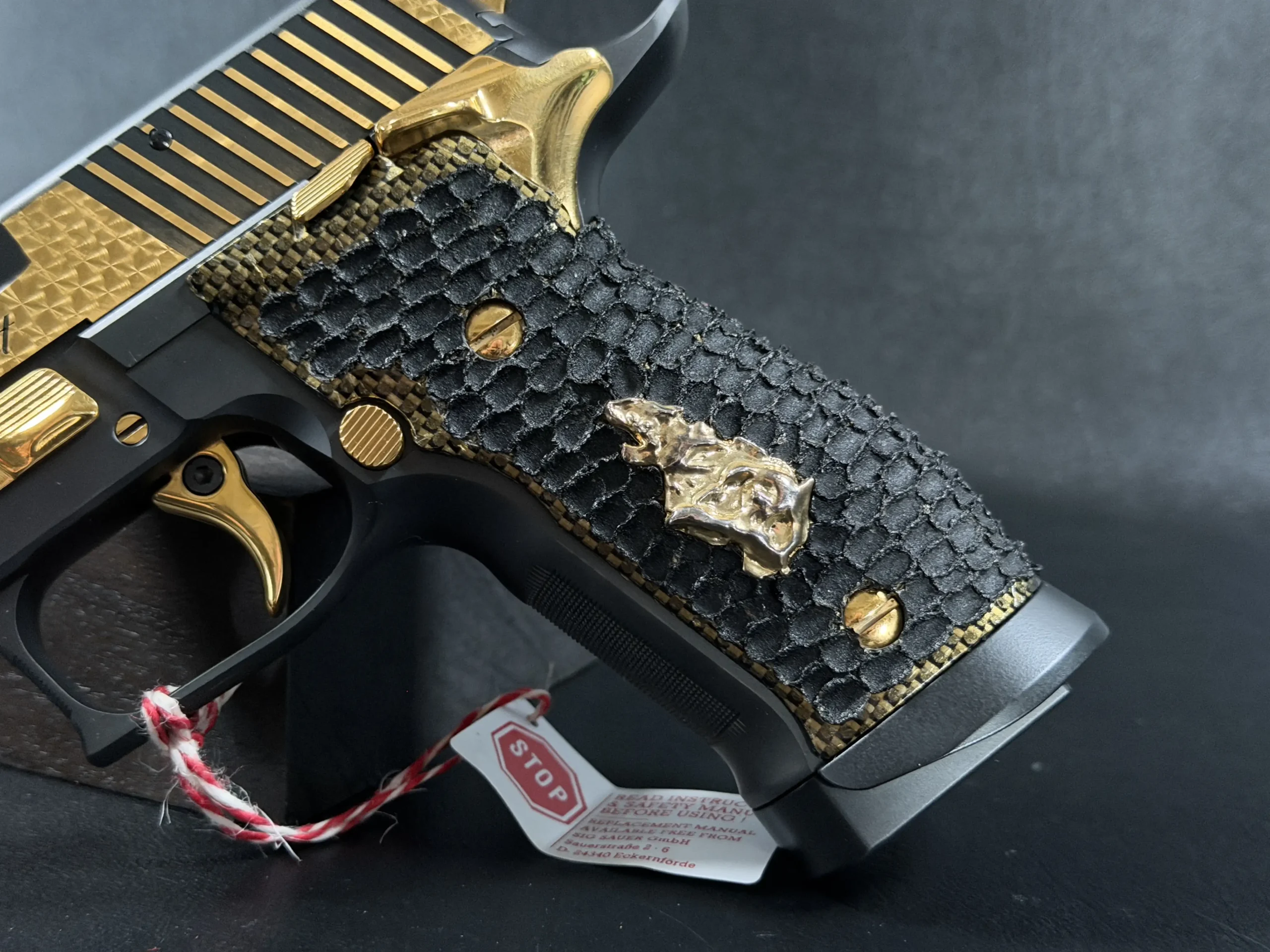 SIG Sauer P226 XFive Black Nugget Luxury Pistol