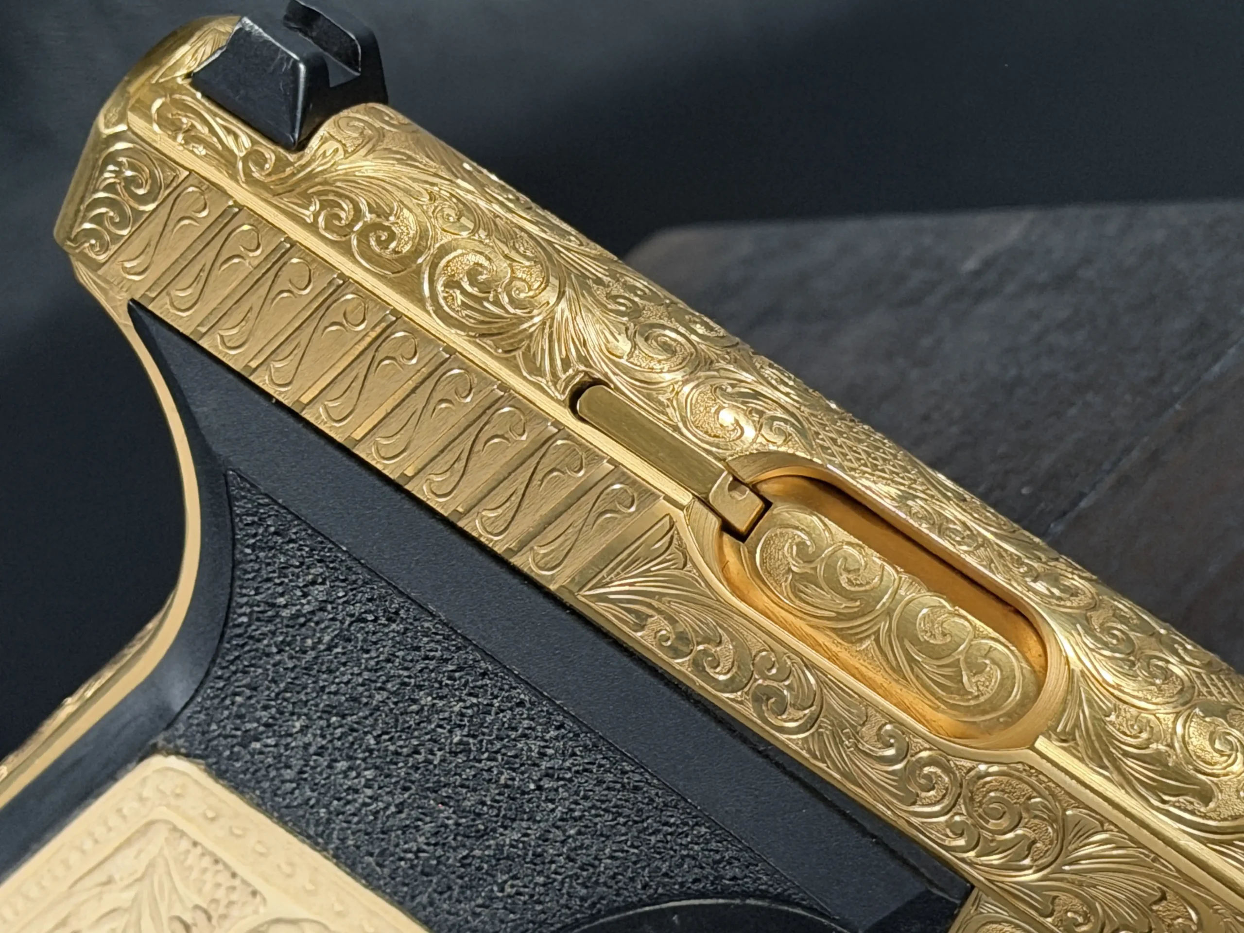 HK P7 Engraved Luxury Firearm