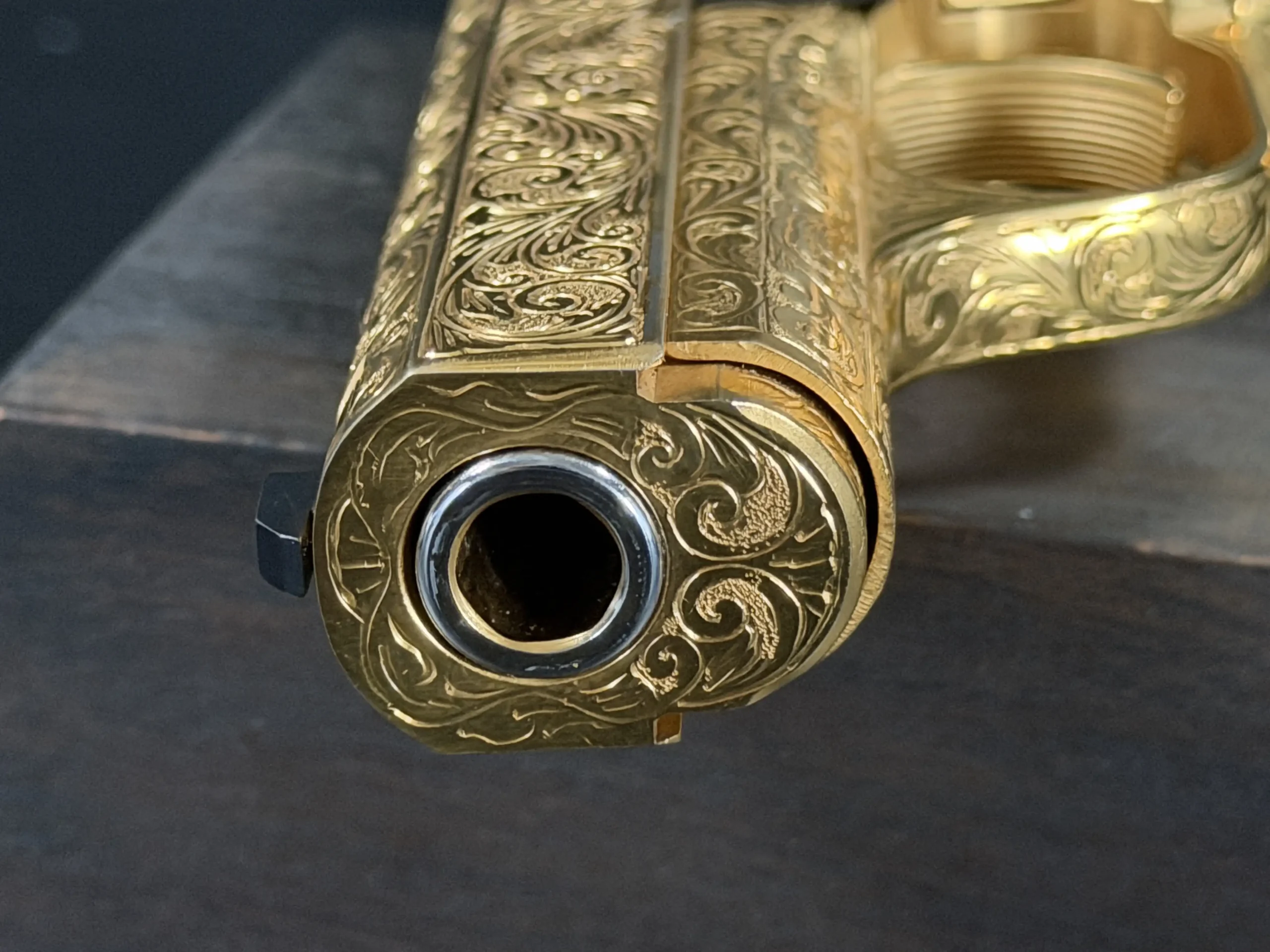 HK P7 Engraved Masterpiece Handgun