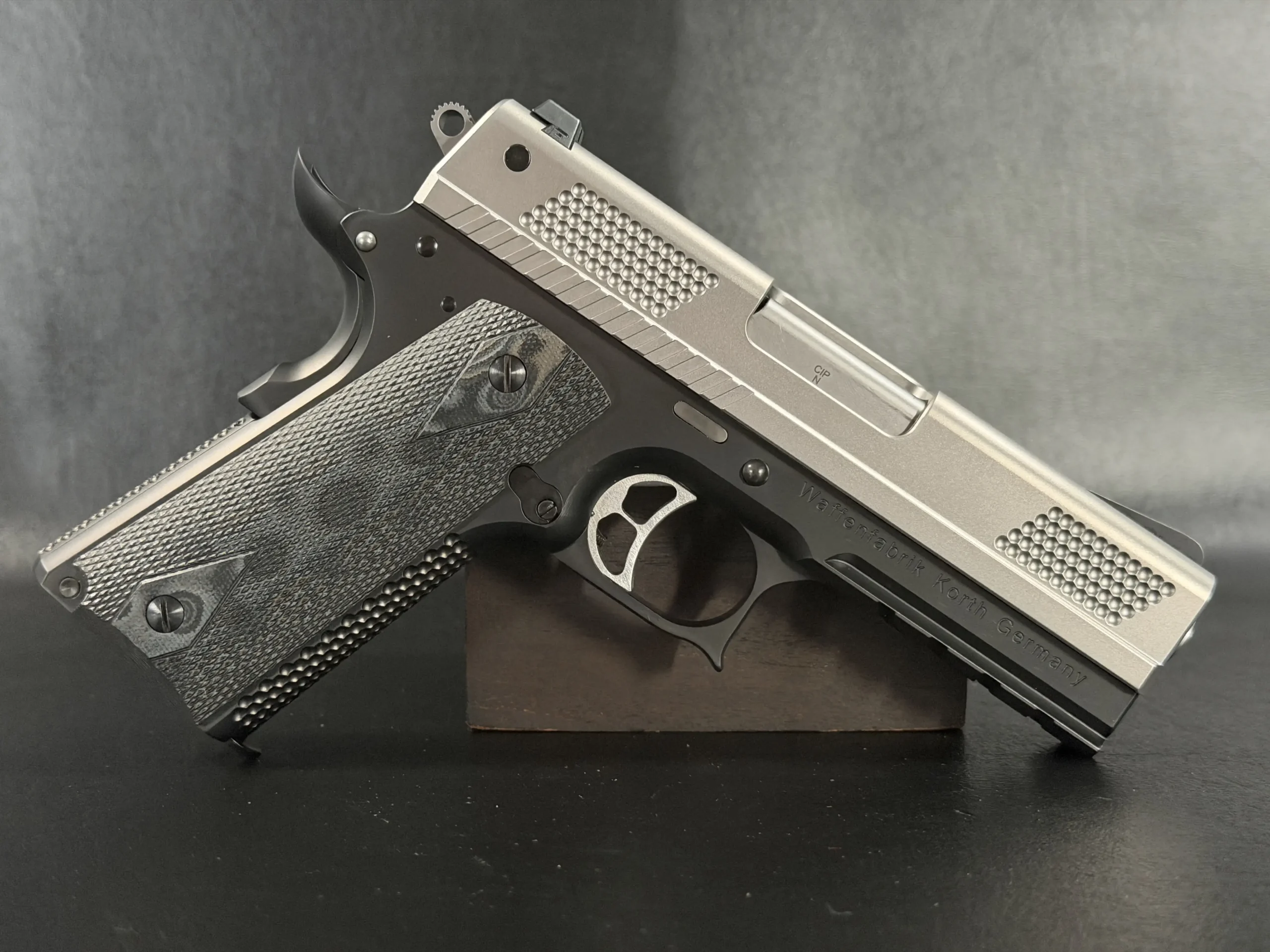 Korth PRS 4 Inch 45 ACP Two Tone Finish