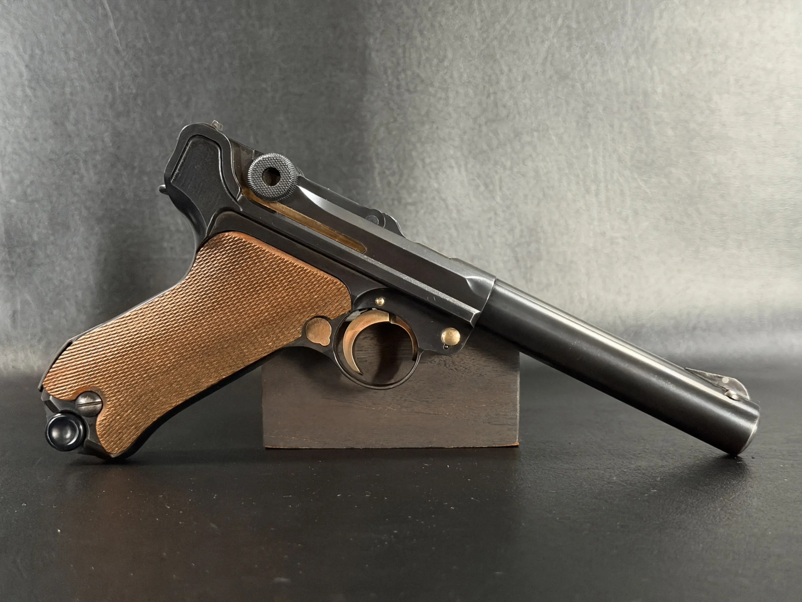 DWM P08 Parabellum Sport 9mm Right Side View