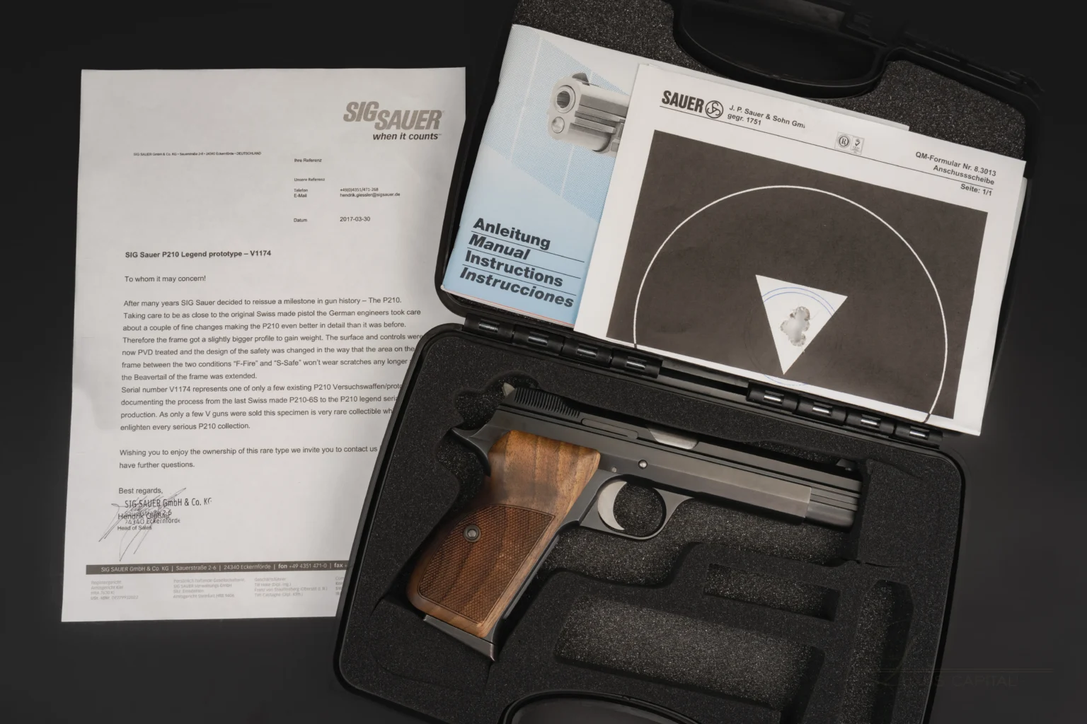 The Sig P210 Crown Jewel of Collections