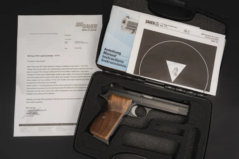 The Sig P210 Crown Jewel of Collections