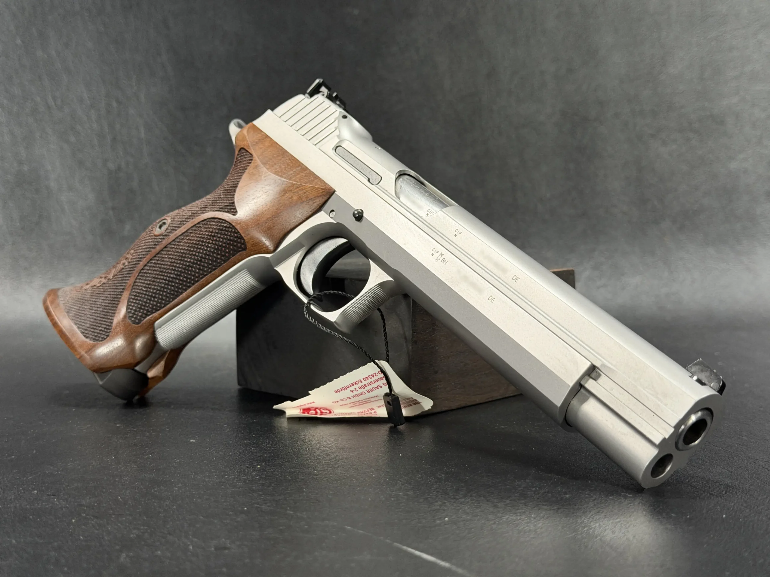 SIG Sauer P210 Super Target precision handgun