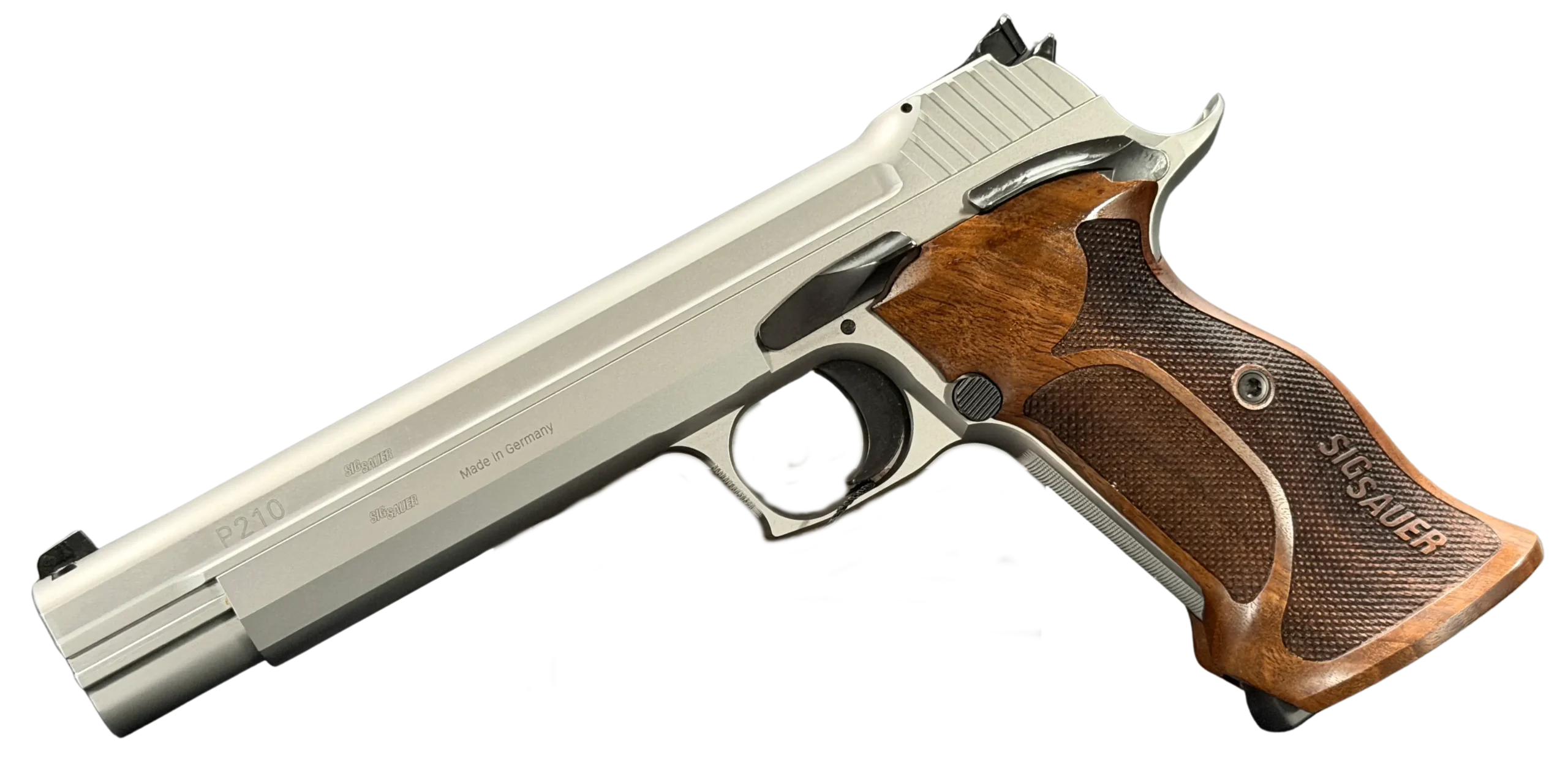 SIG Sauer P210 Super Target | 6” SAO | Matte Stainless Precision