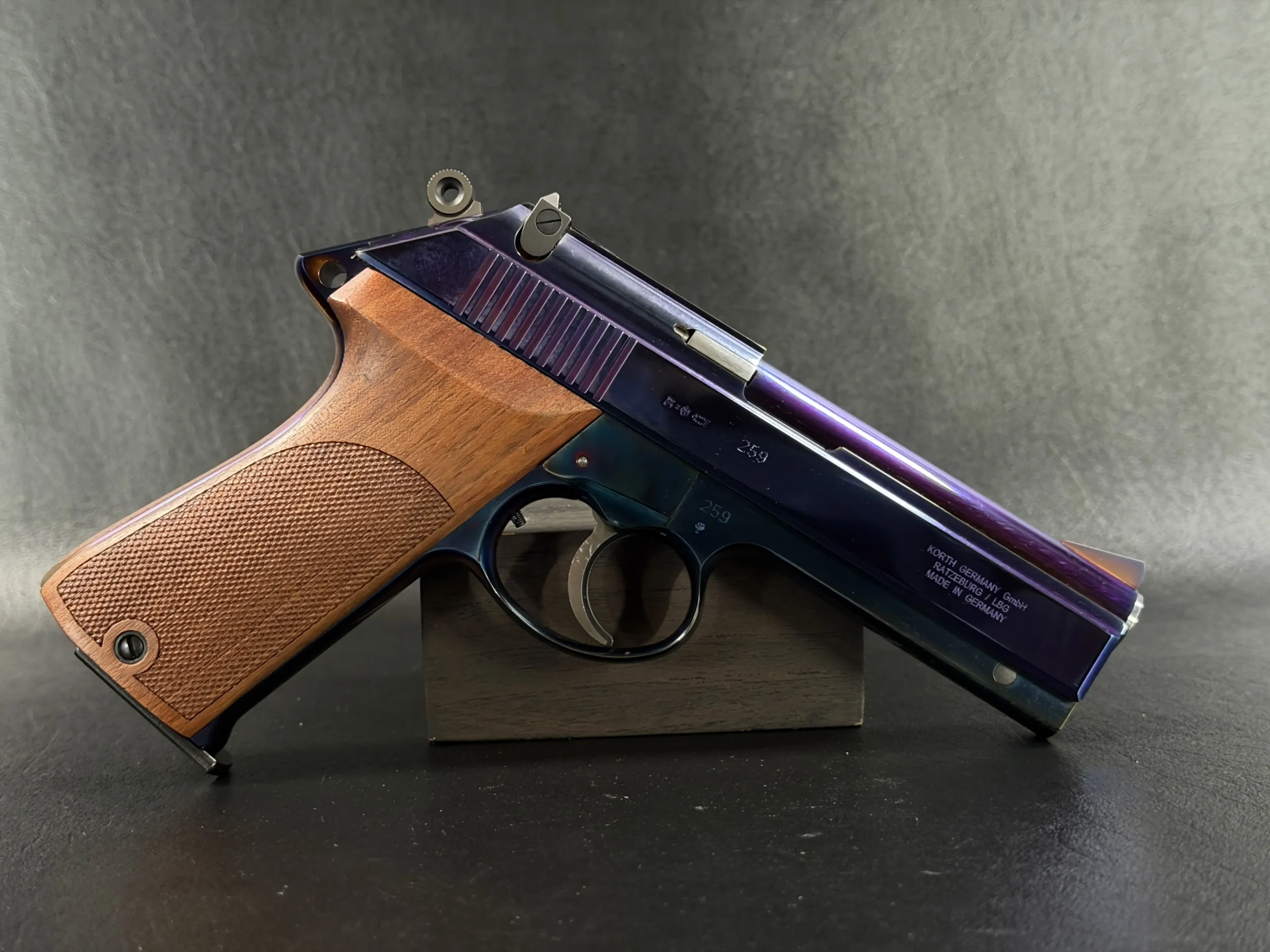 Korth Blue Plasma Iridescent Finish