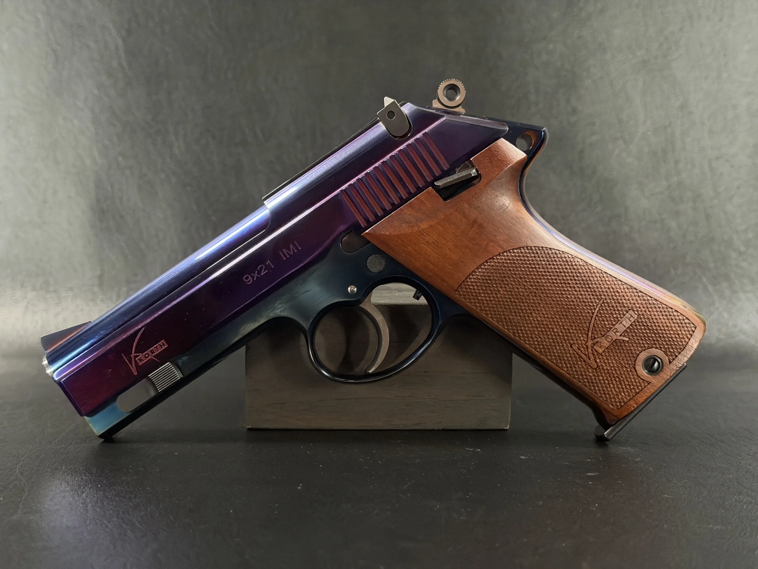 Korth Blue Plasma Pistol