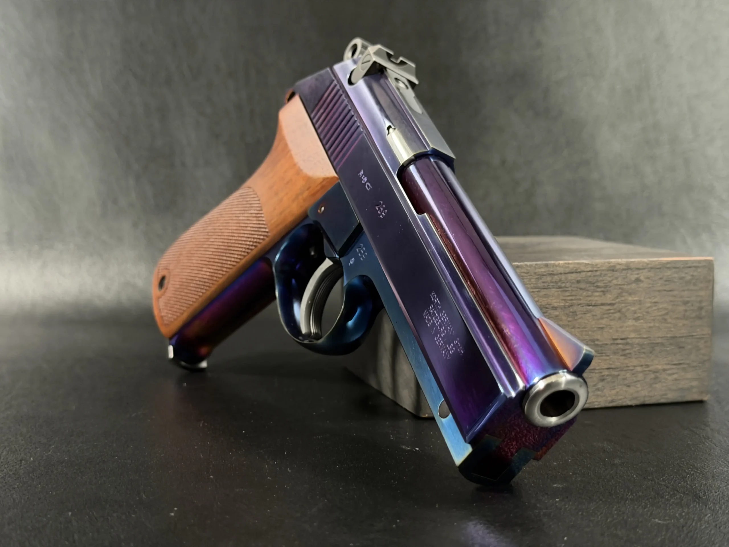 Korth Blue Plasma Rare Pistol