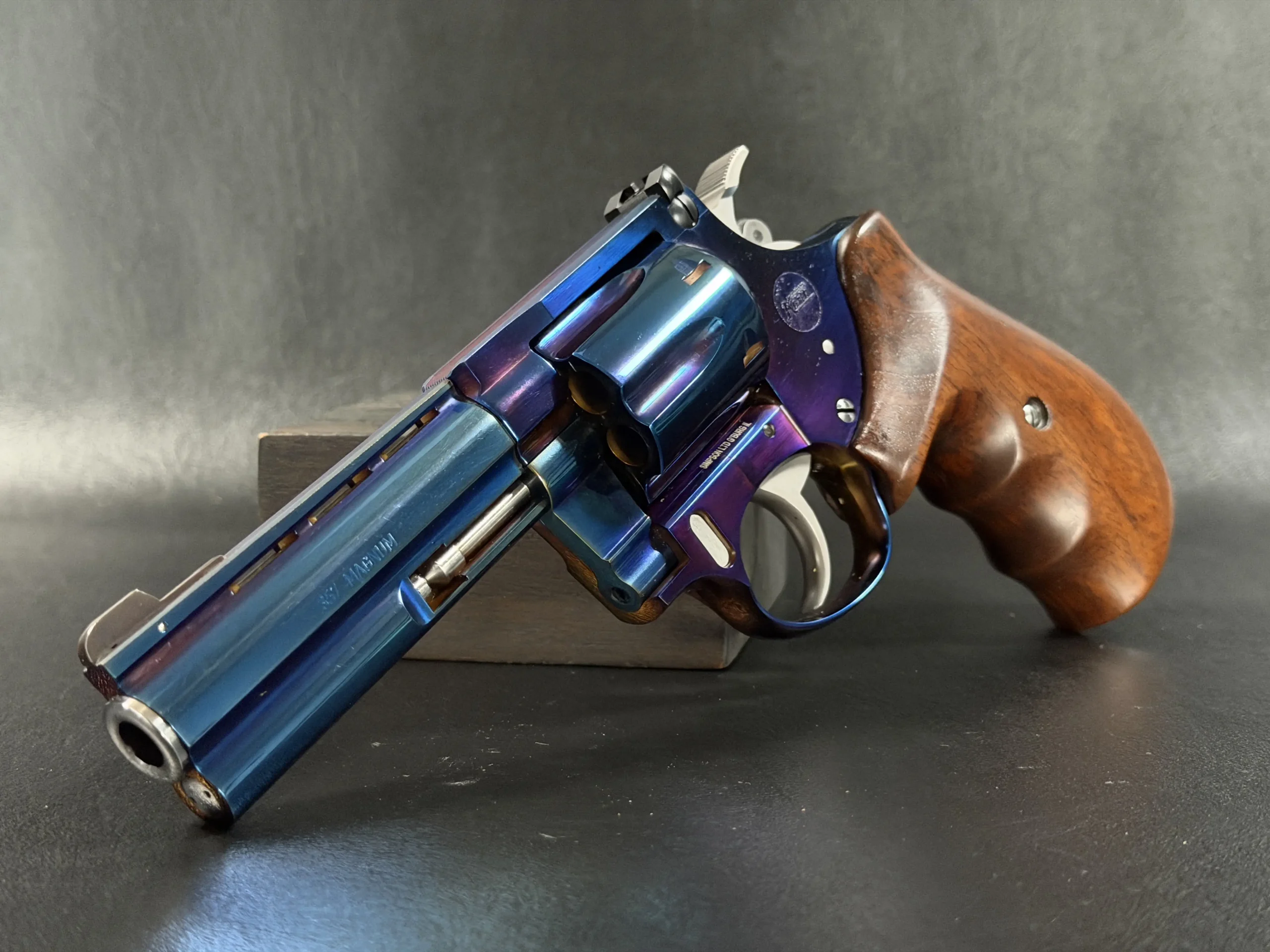 Korth Blue Plasma collector revolver