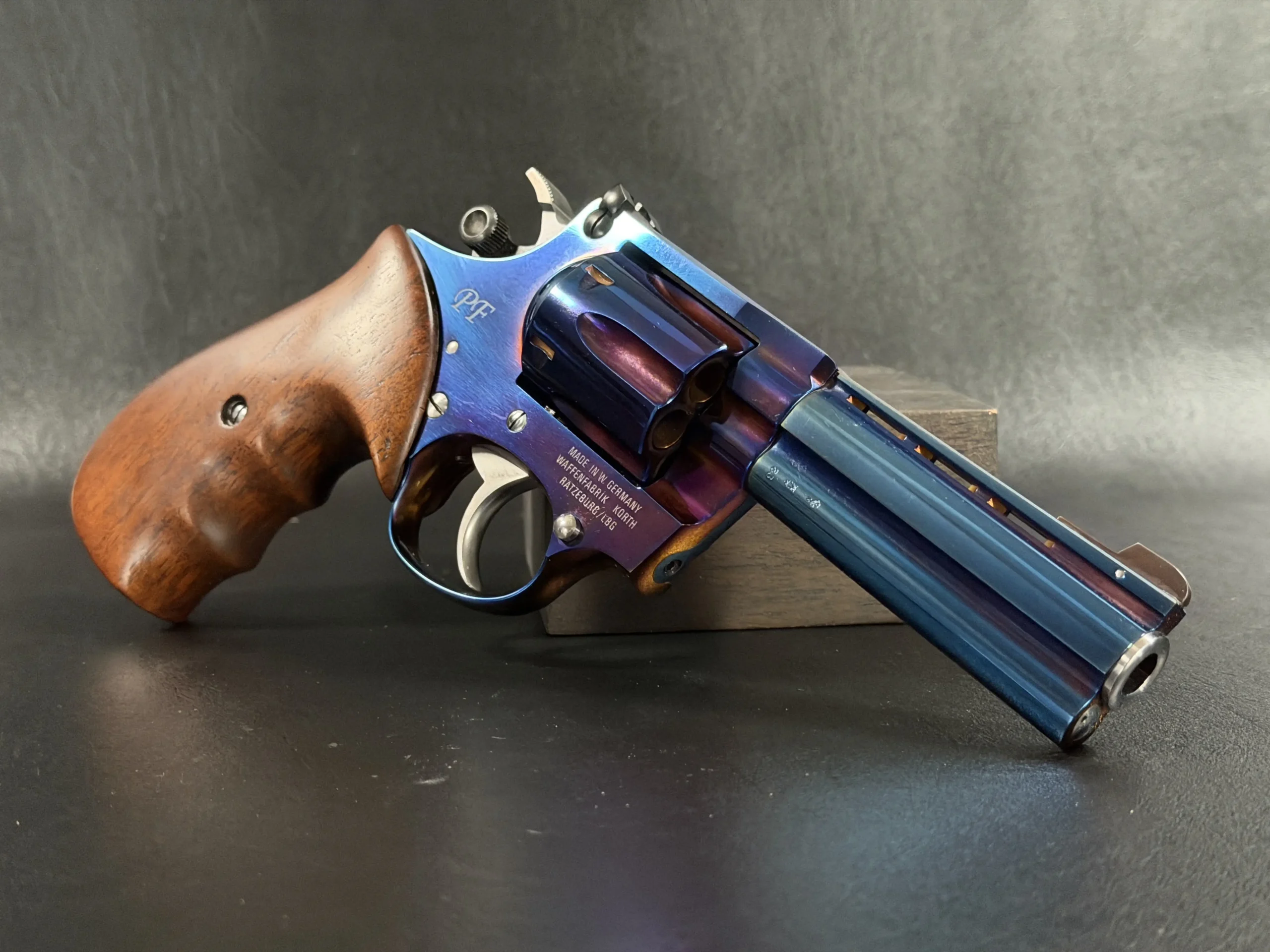 Korth Blue Plasma high polish finish