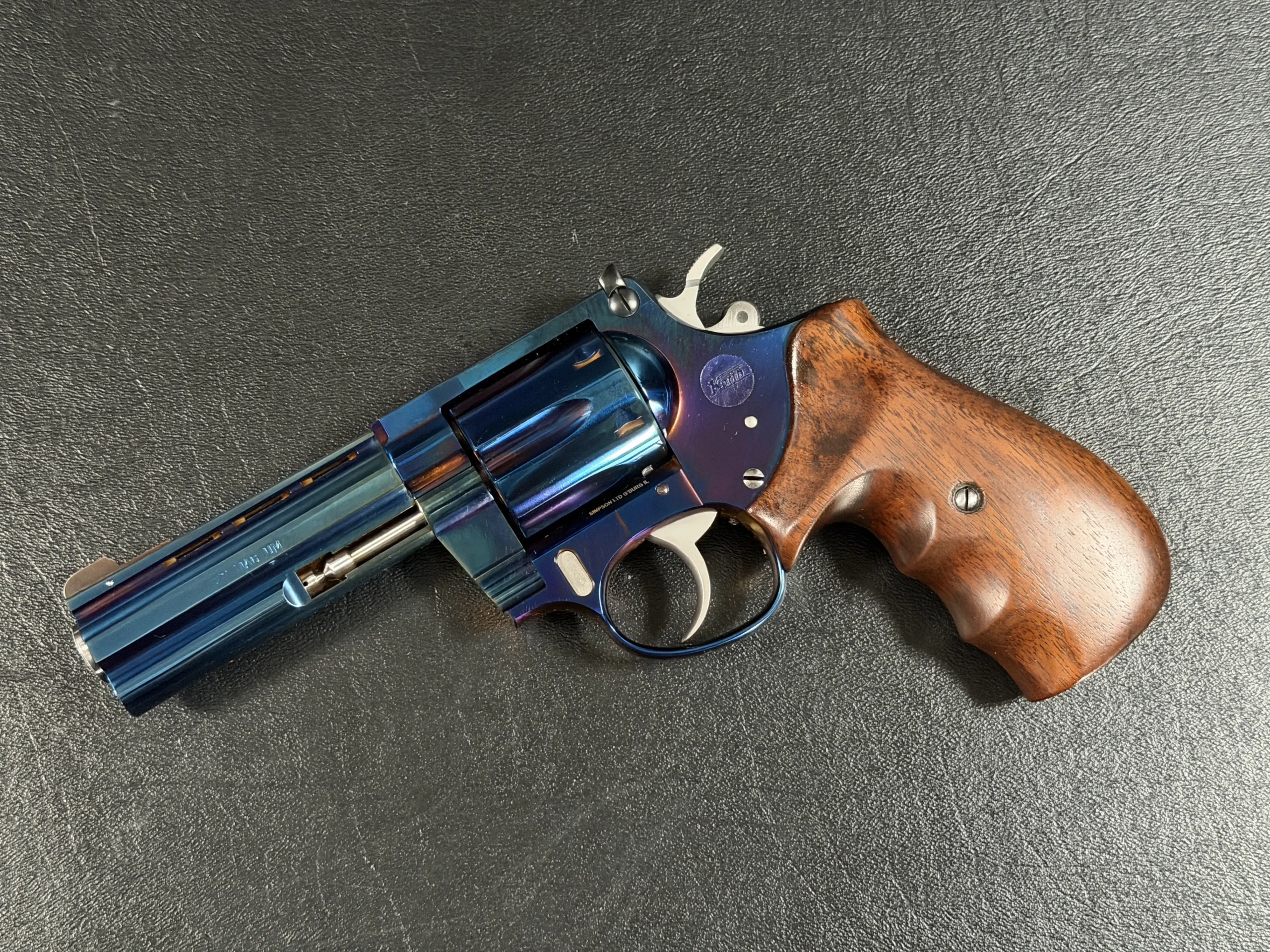 Korth Blue Plasma luxury firearm