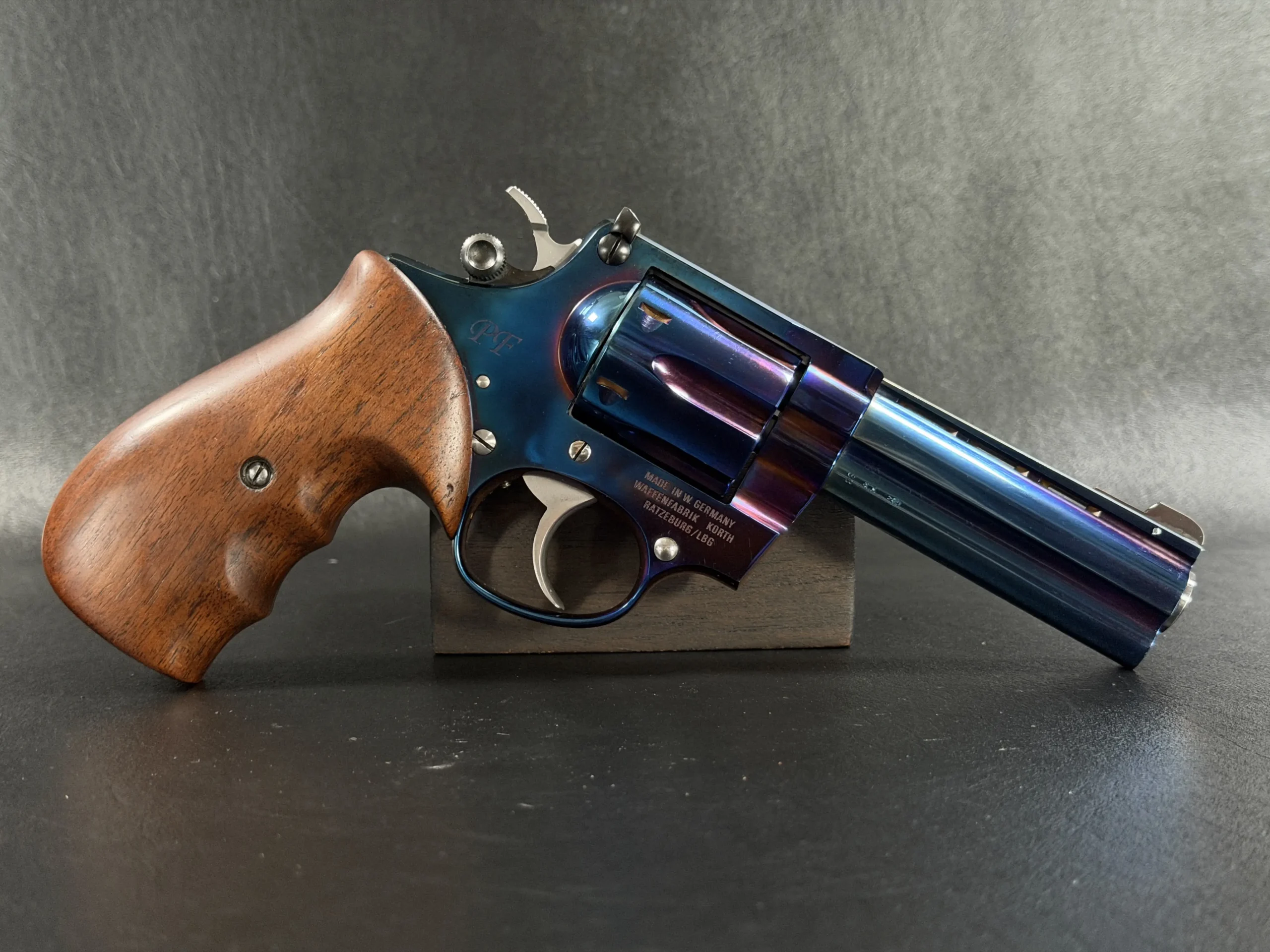 Korth Blue Plasma luxury revolver