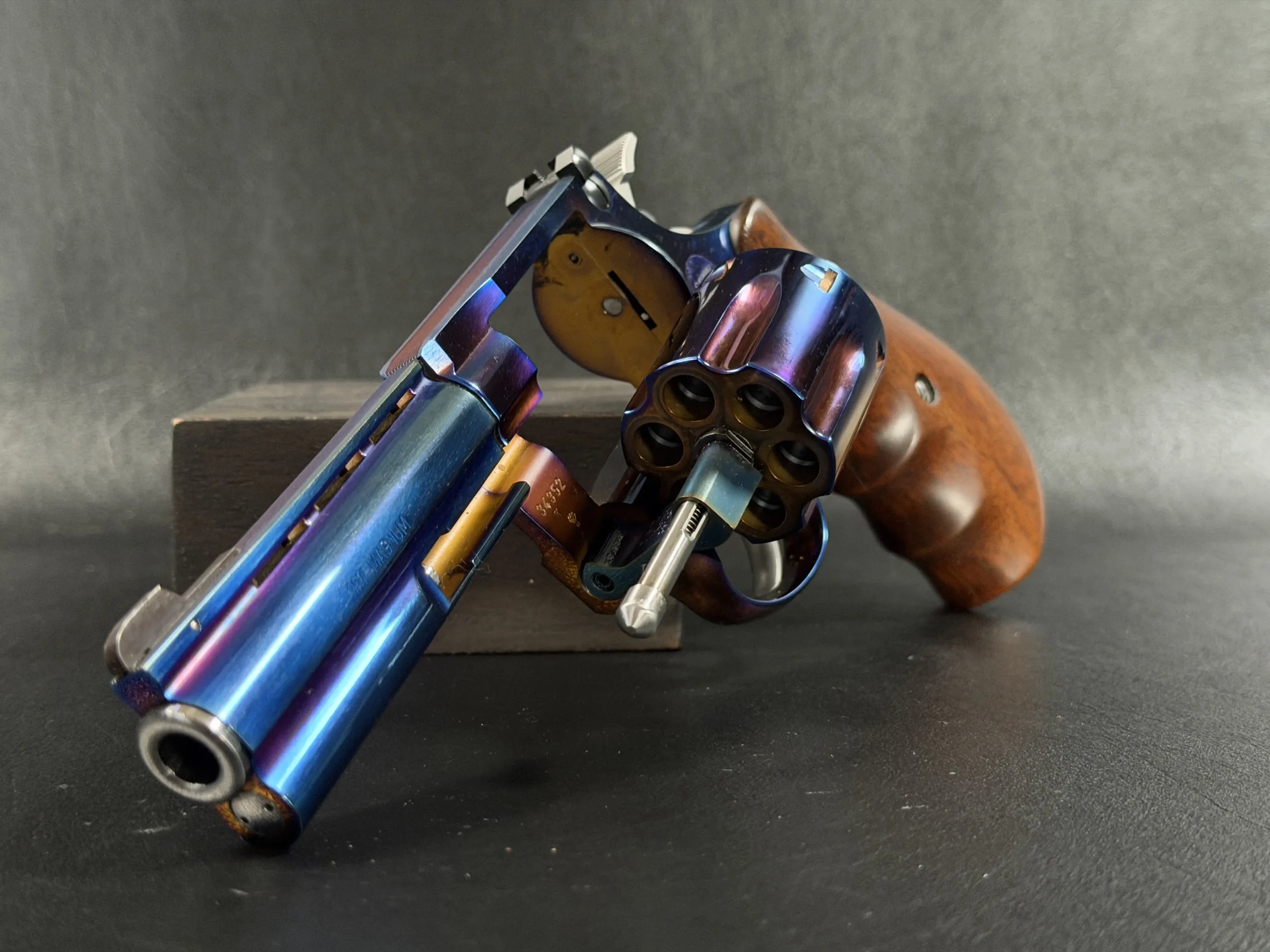 Korth Blue Plasma rare revolver
