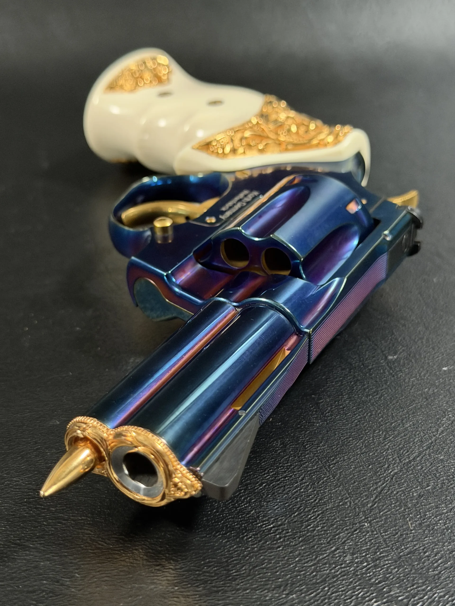 Korth Classic Barrel Crown Gold Accent