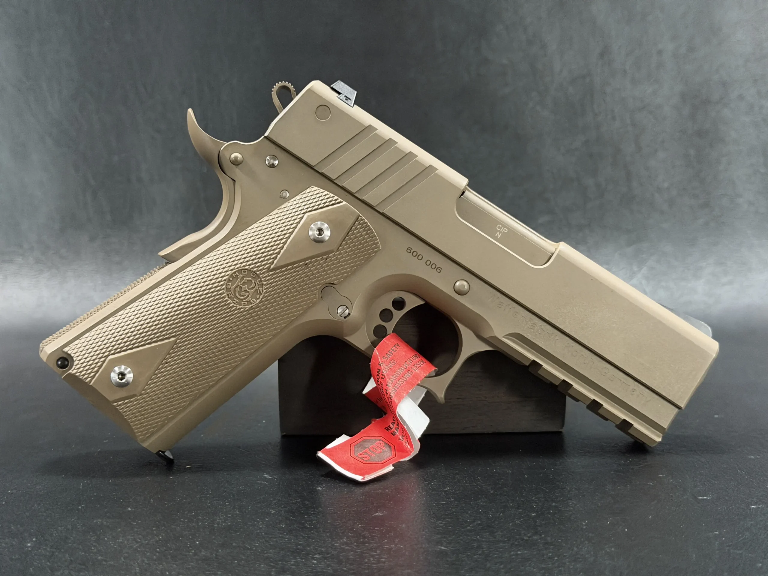 Korth PRS 4 Inch Pistol Tan