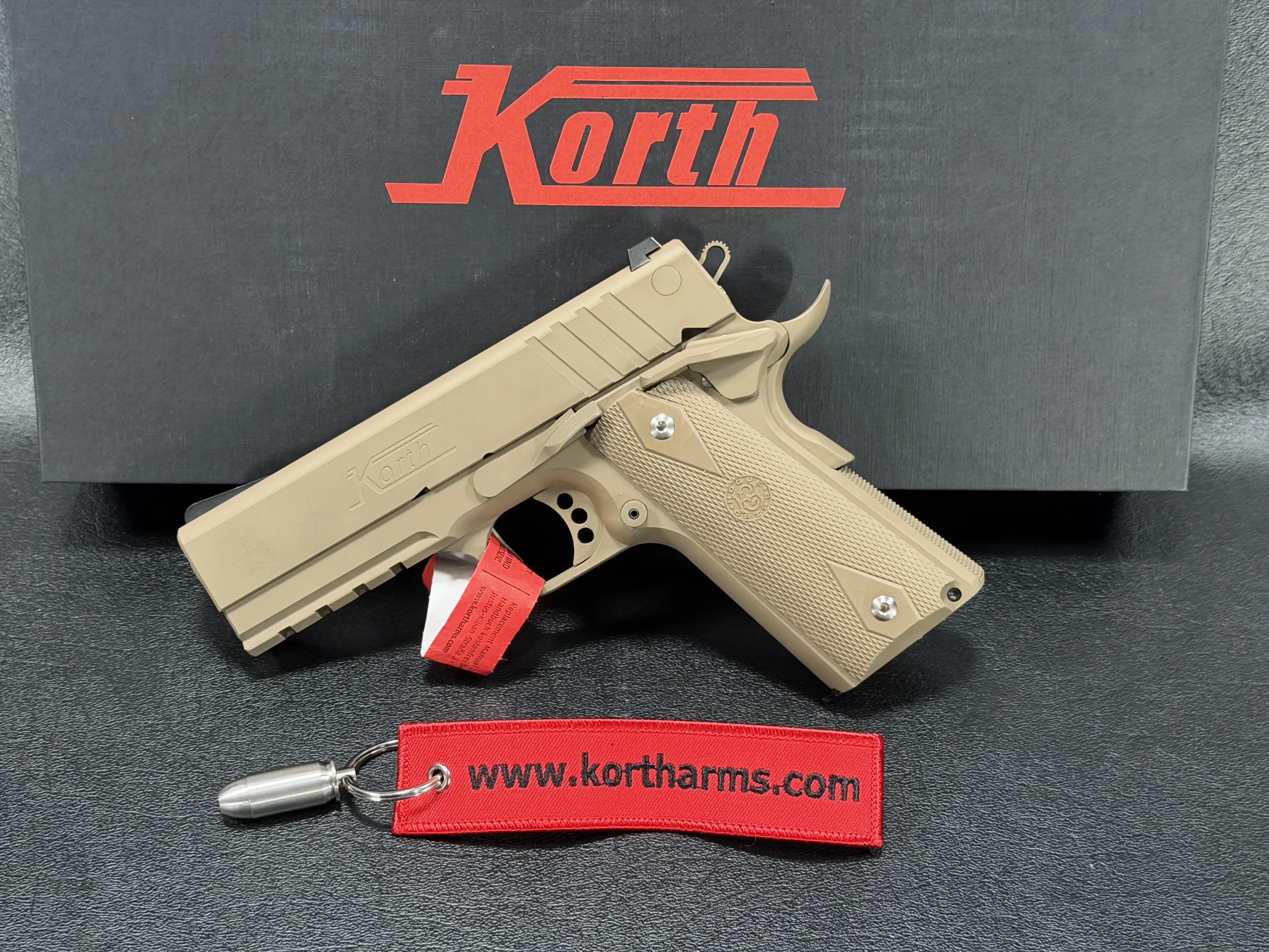 Korth PRS 4 Inch Tan Cerakote