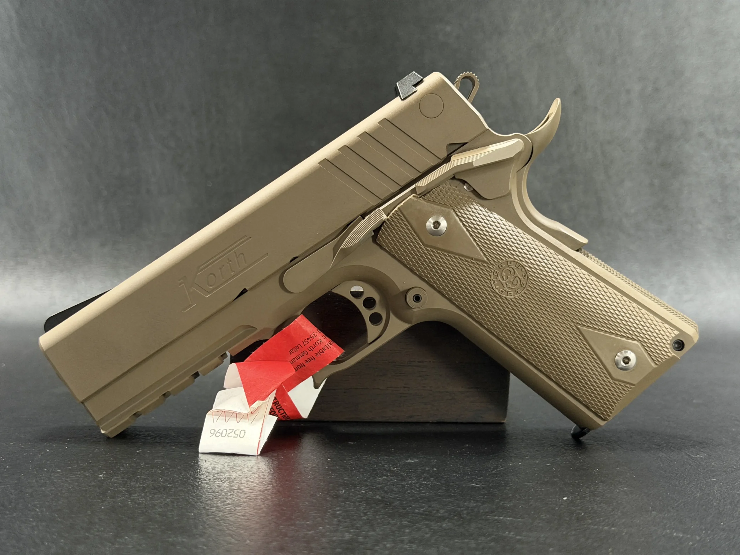 Korth PRS 45 ACP Tan Cerakote