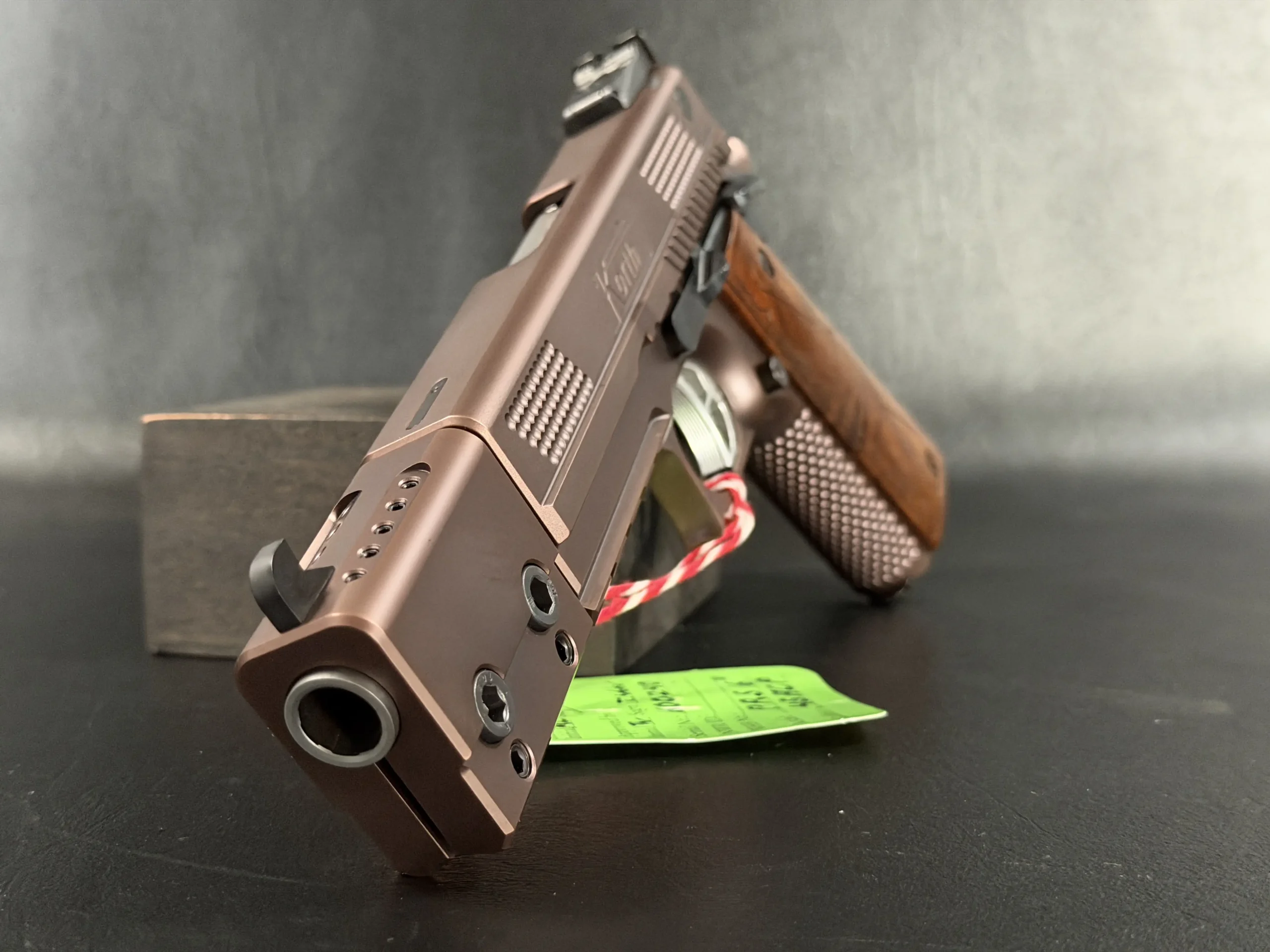 Korth PRS 6 Inch Barrel Weight Detail