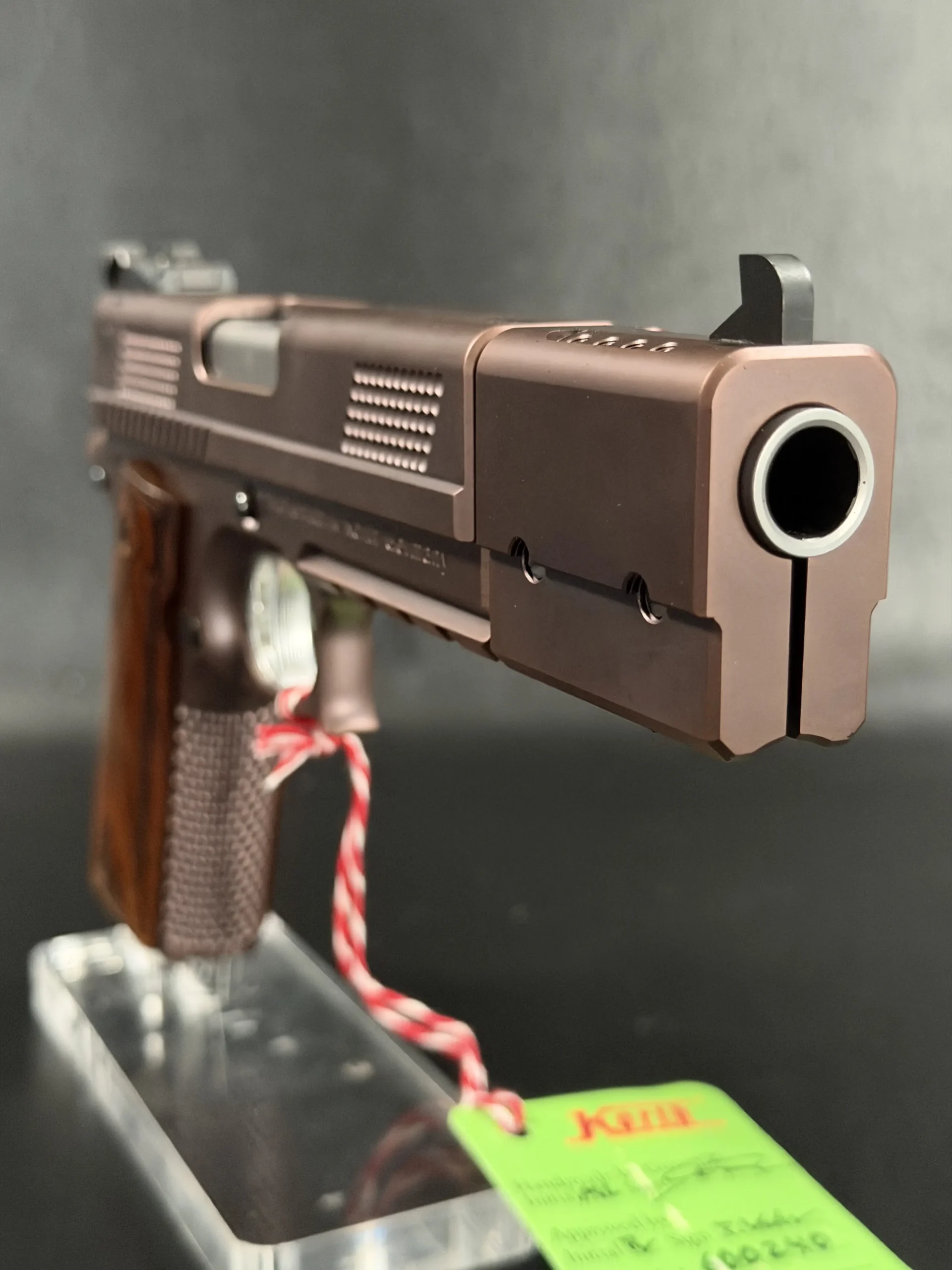 Korth PRS 6 Inch Front Muzzle Detail