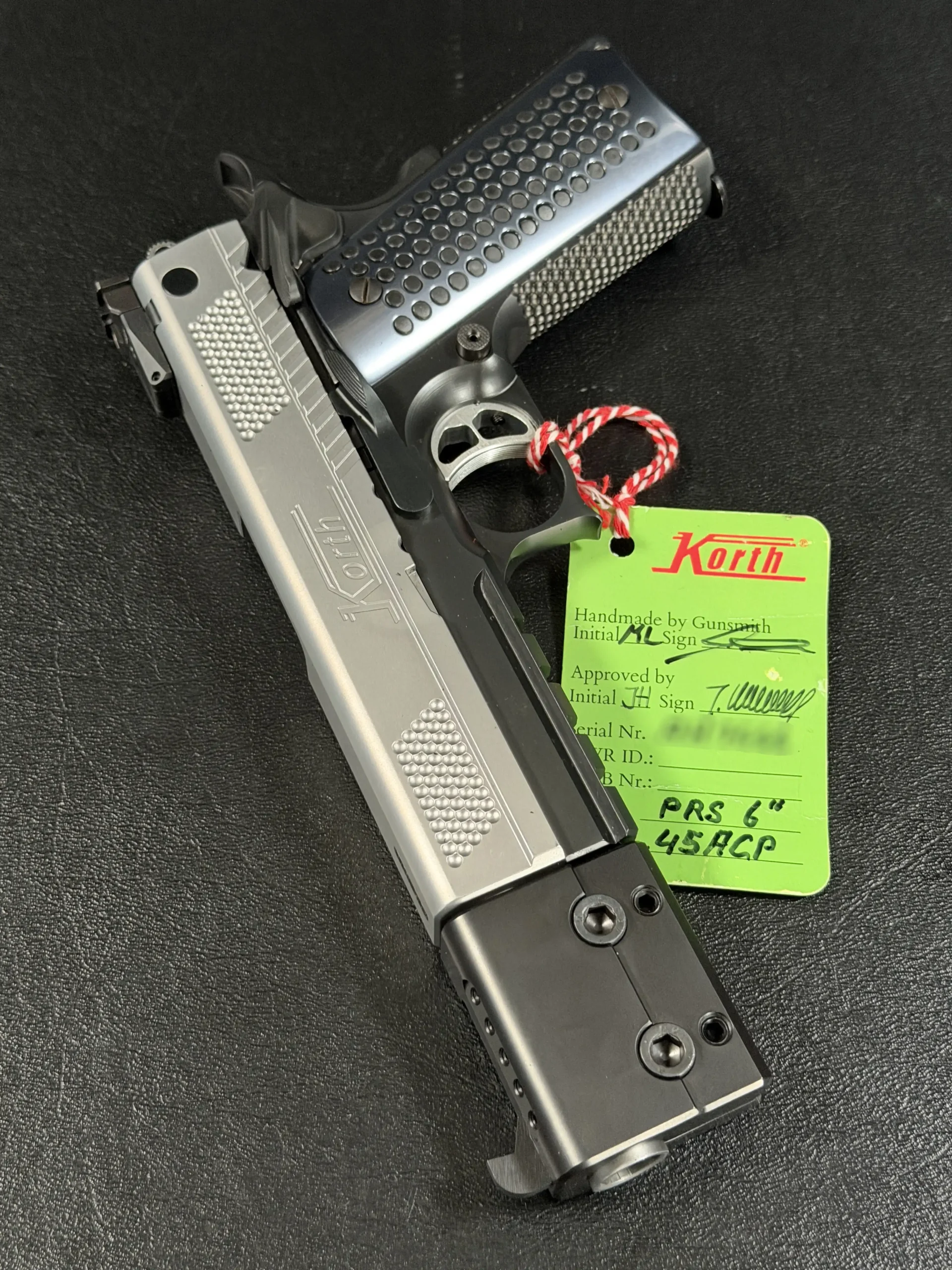 Korth PRS 6 Inch German competition pistol