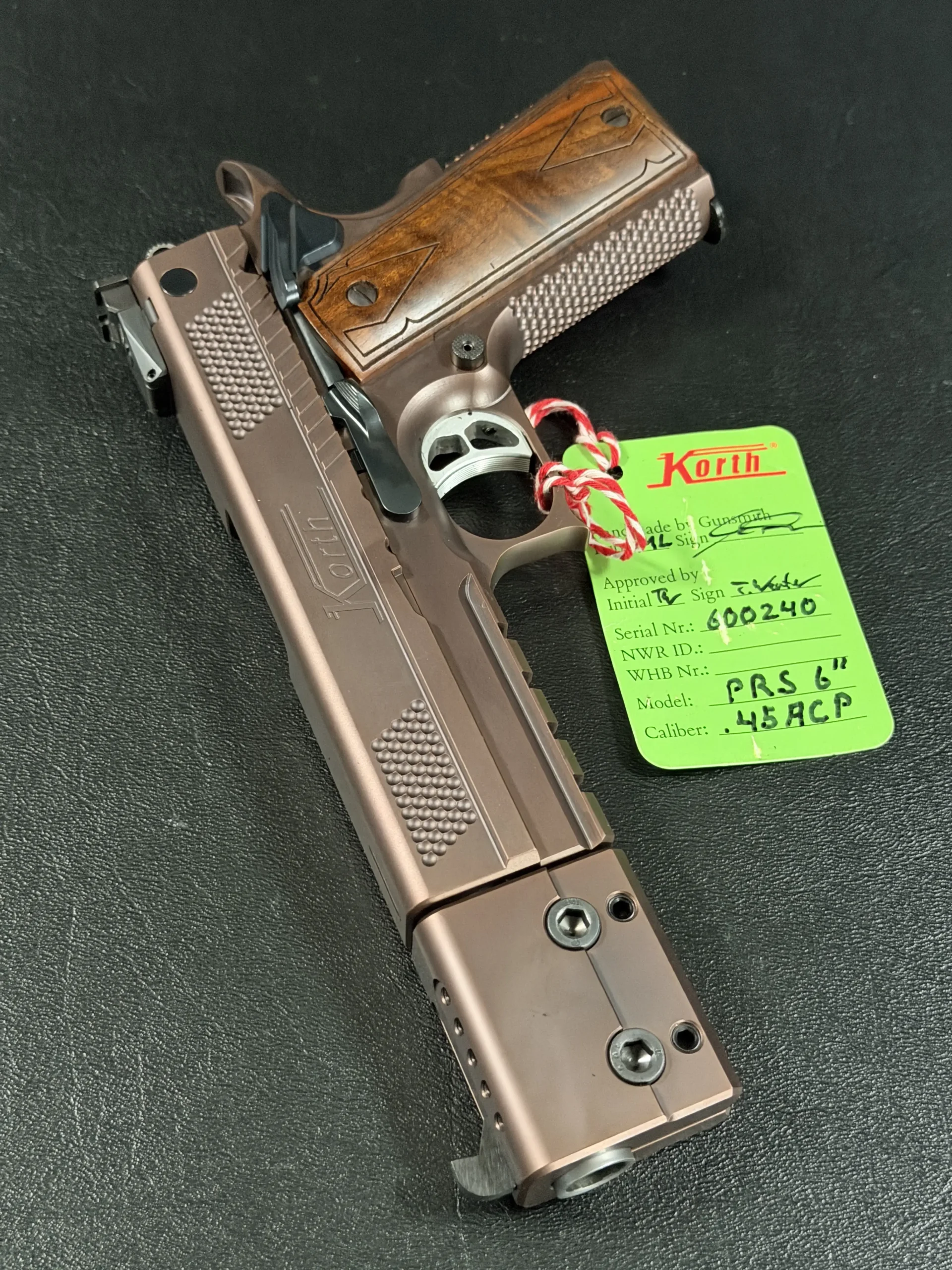 Korth PRS 6 Inch Hand Fitted Construction