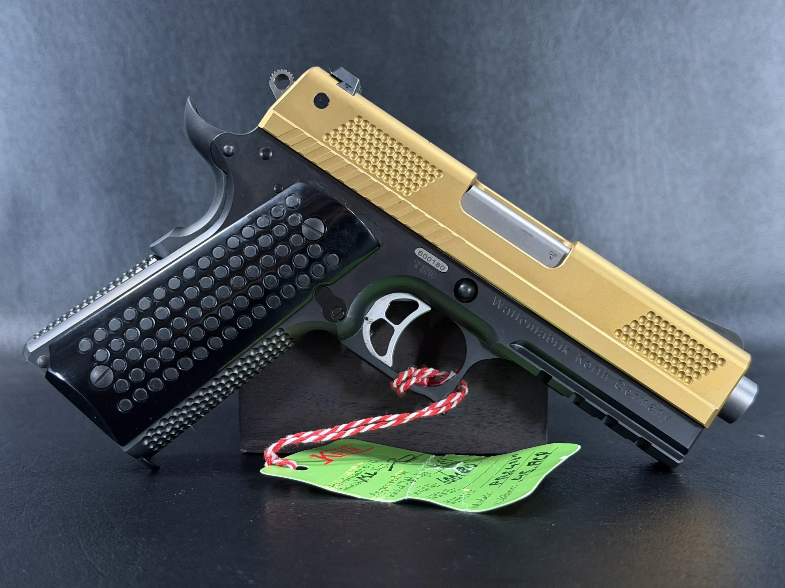 Korth PRS Precision Pistol Gold Finish
